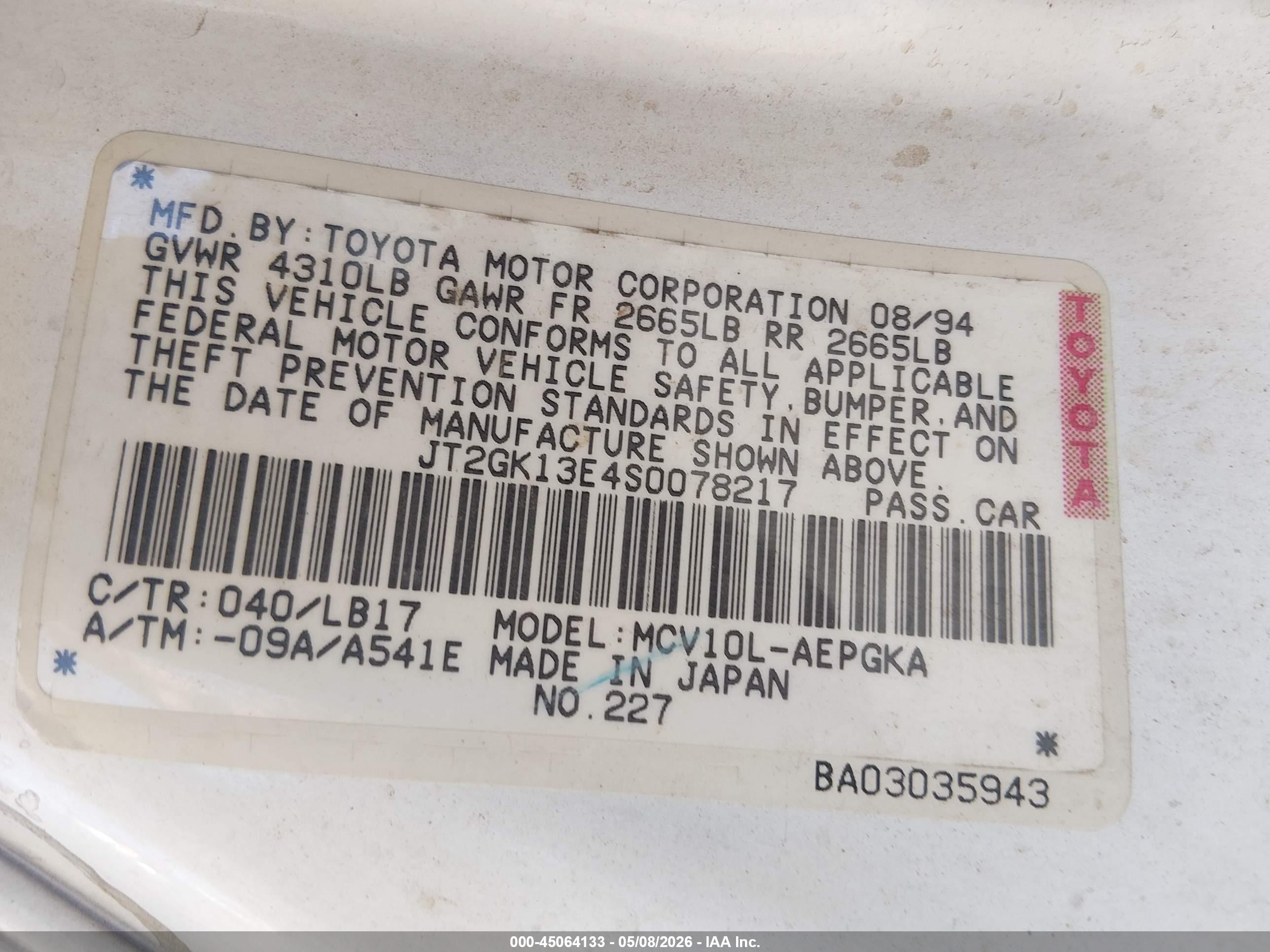 TOYOTA CAMRY image 9