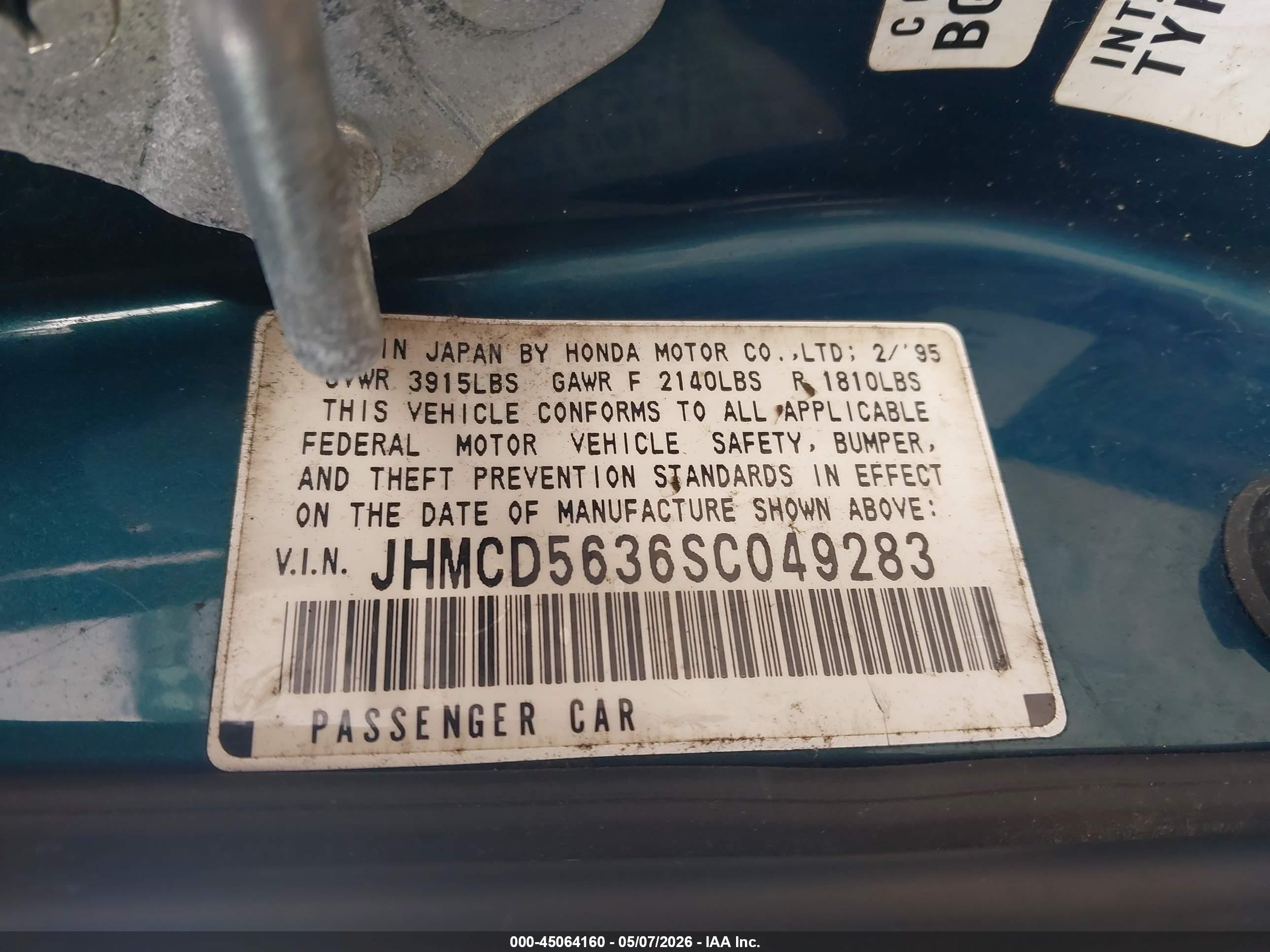 HONDA ACCORD image 9