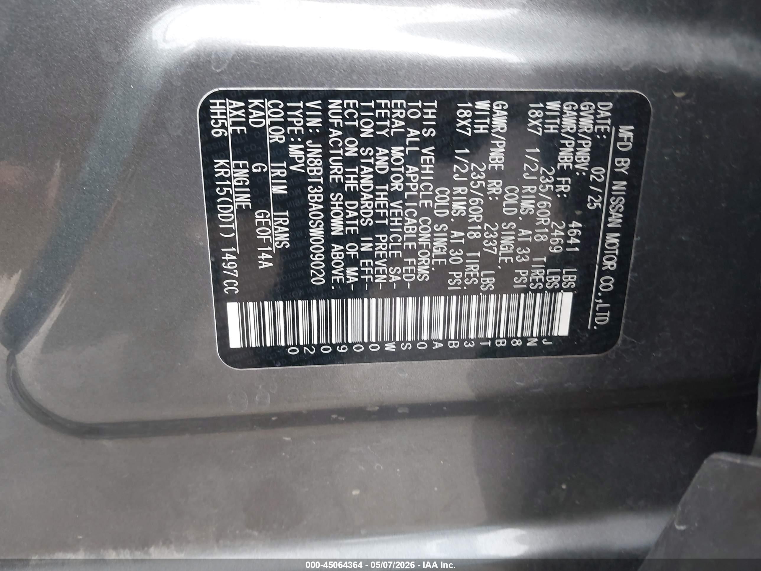 NISSAN ROGUE image 9