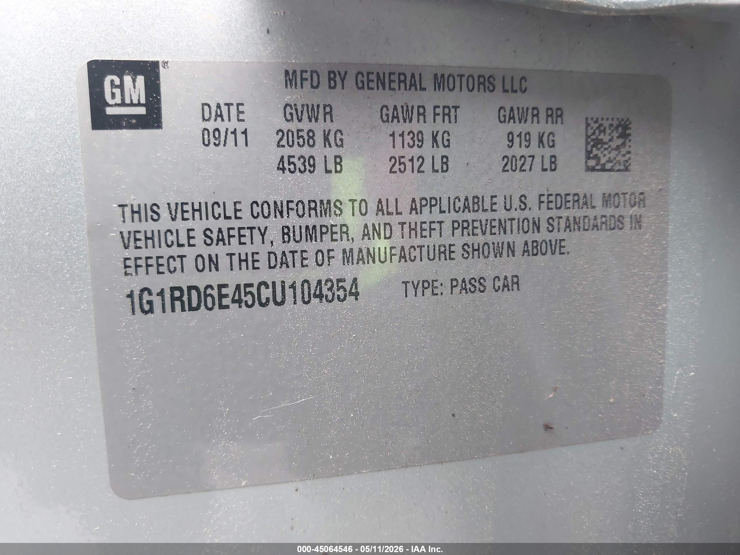 CHEVROLET VOLT image 9