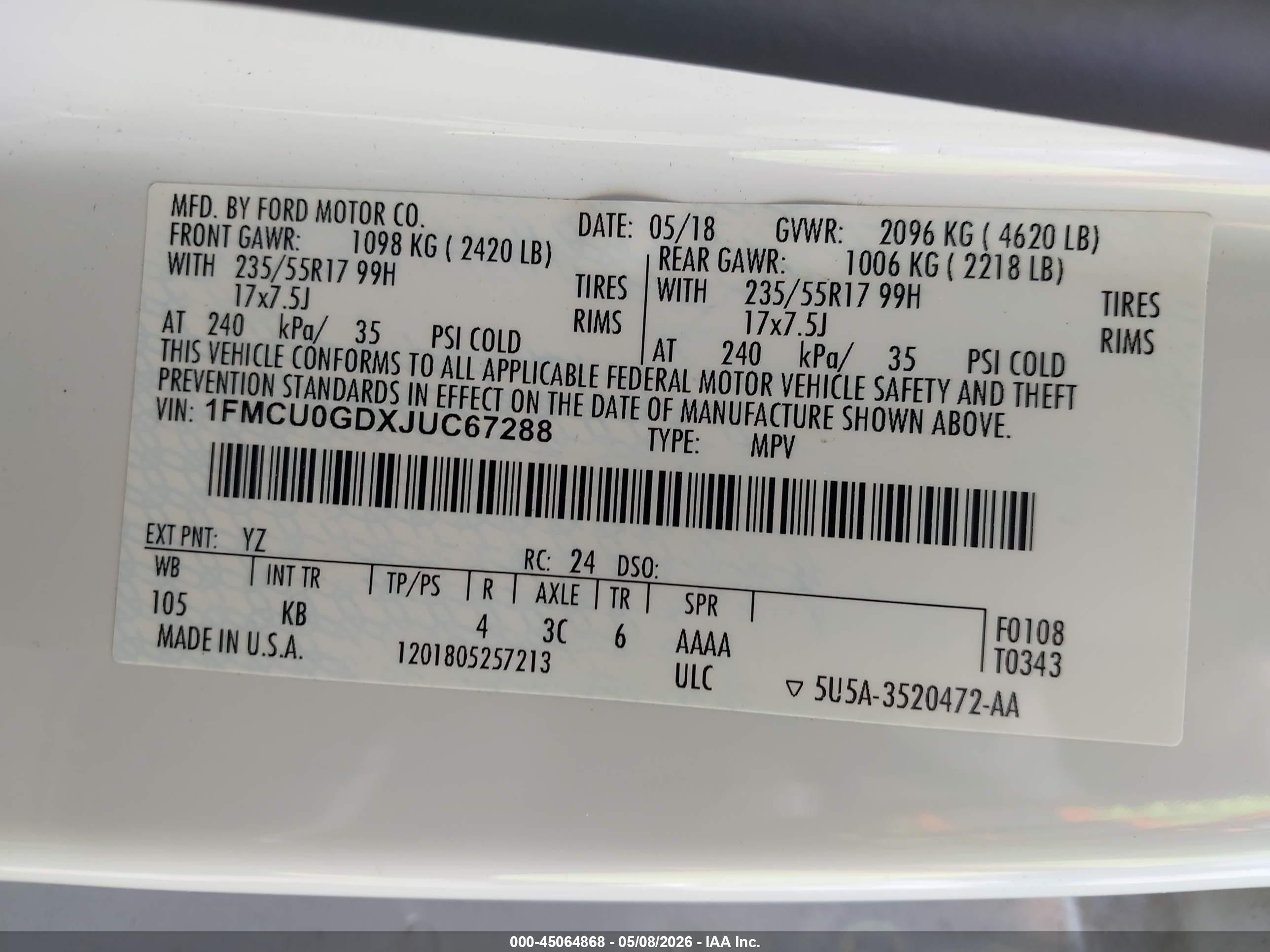 FORD ESCAPE image 9