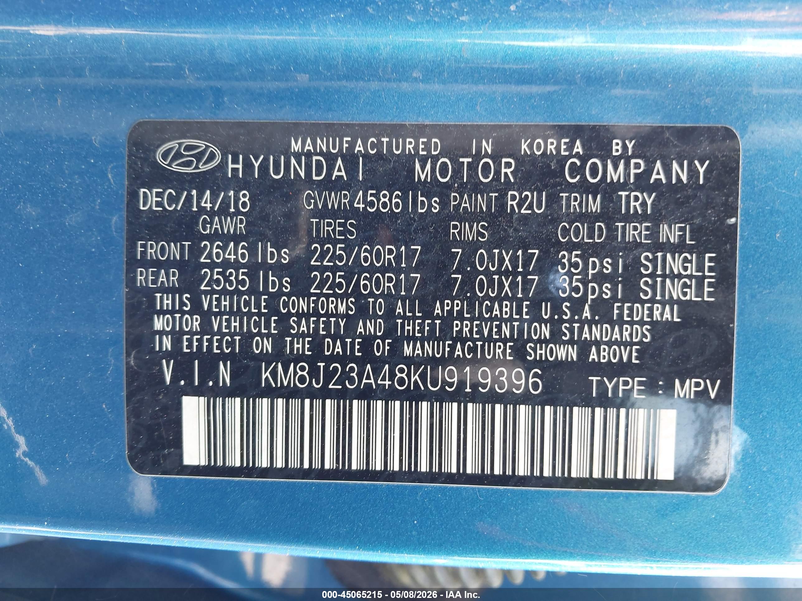 HYUNDAI TUCSON image 9