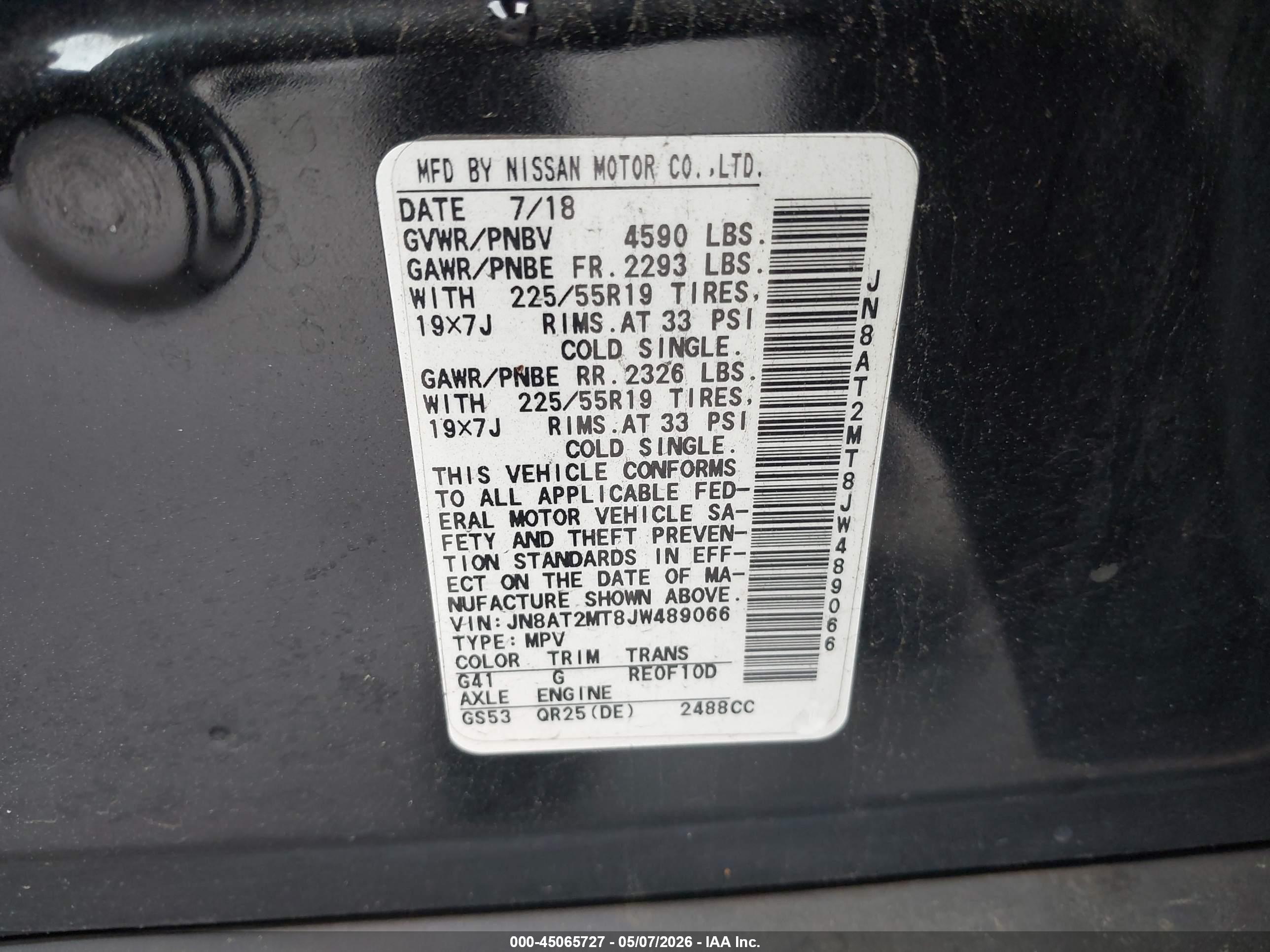 NISSAN ROGUE image 9