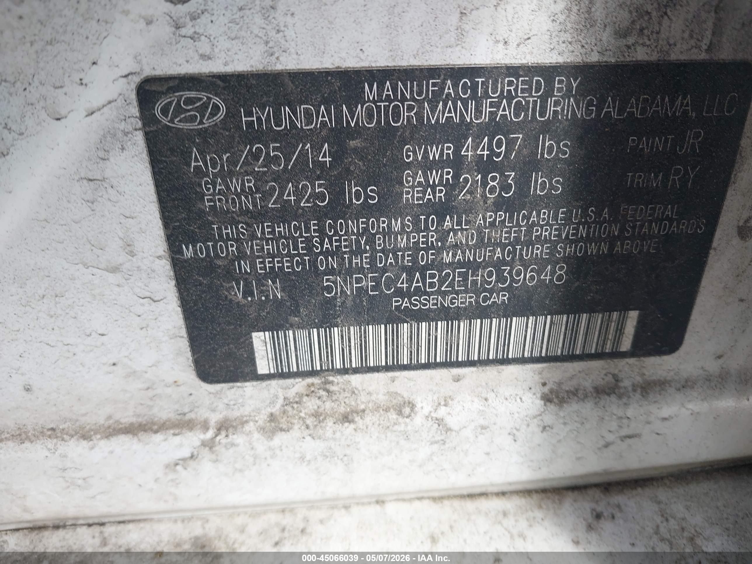 HYUNDAI SONATA image 9