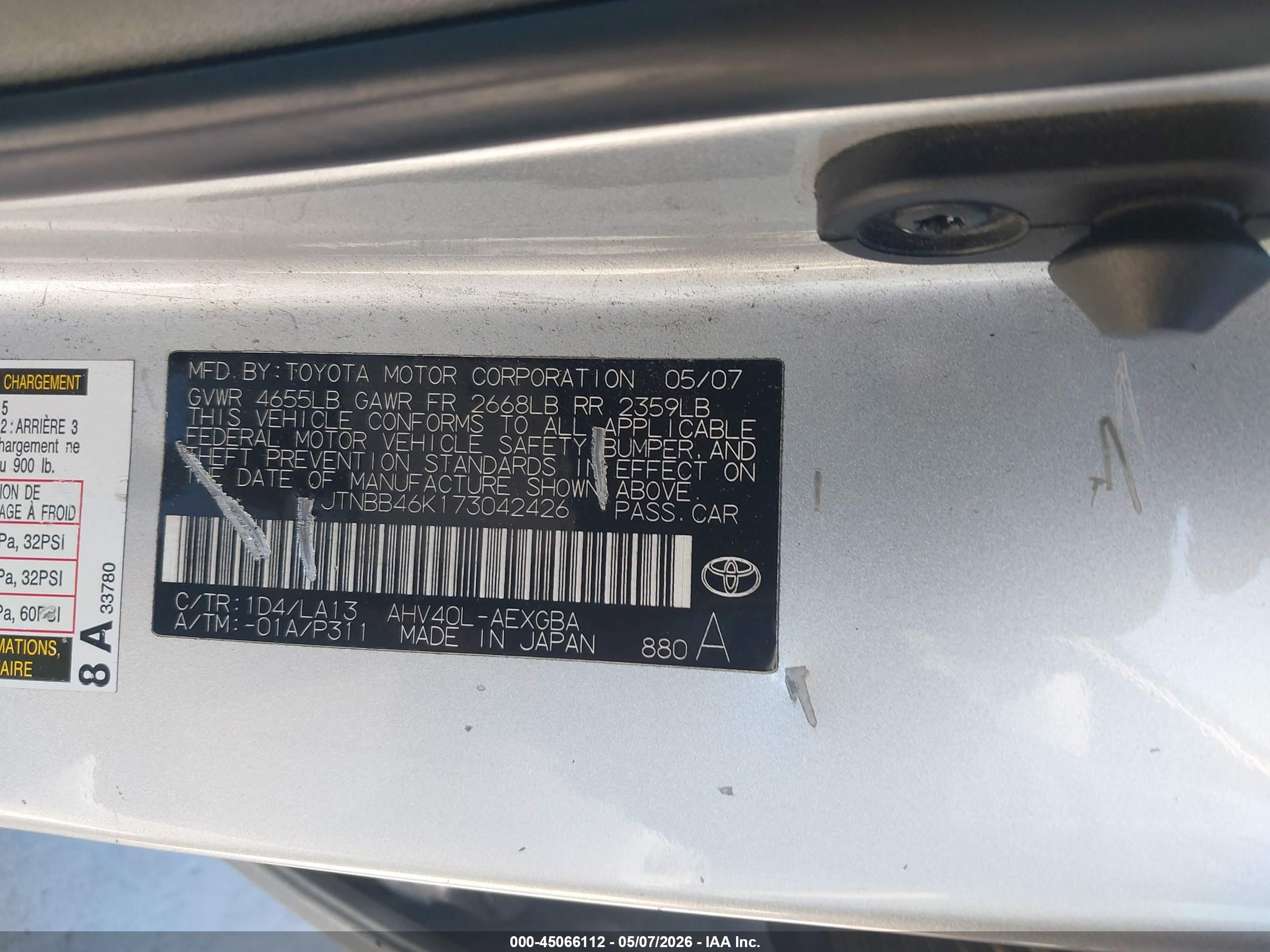 TOYOTA CAMRY image 9