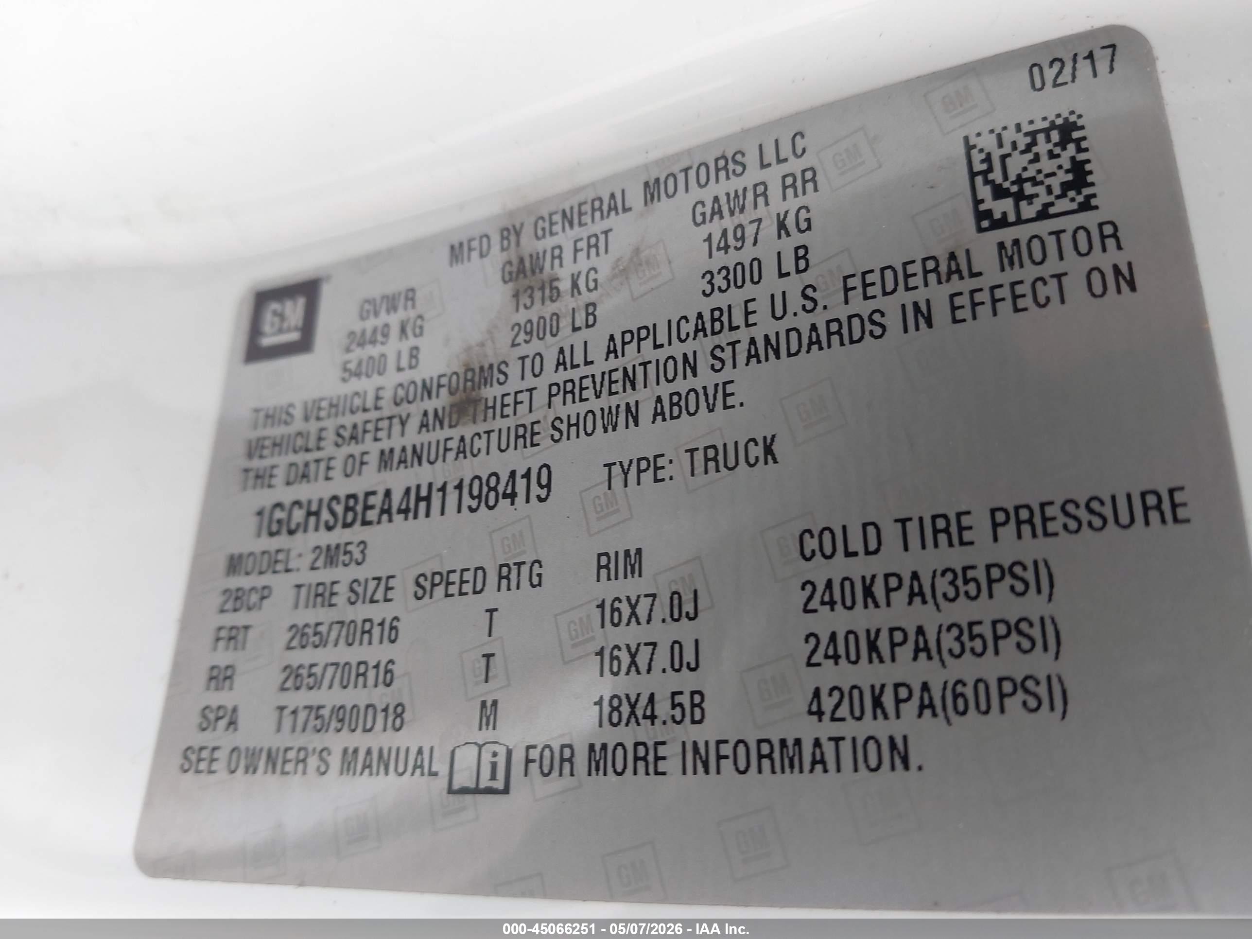 CHEVROLET COLORADO image 9