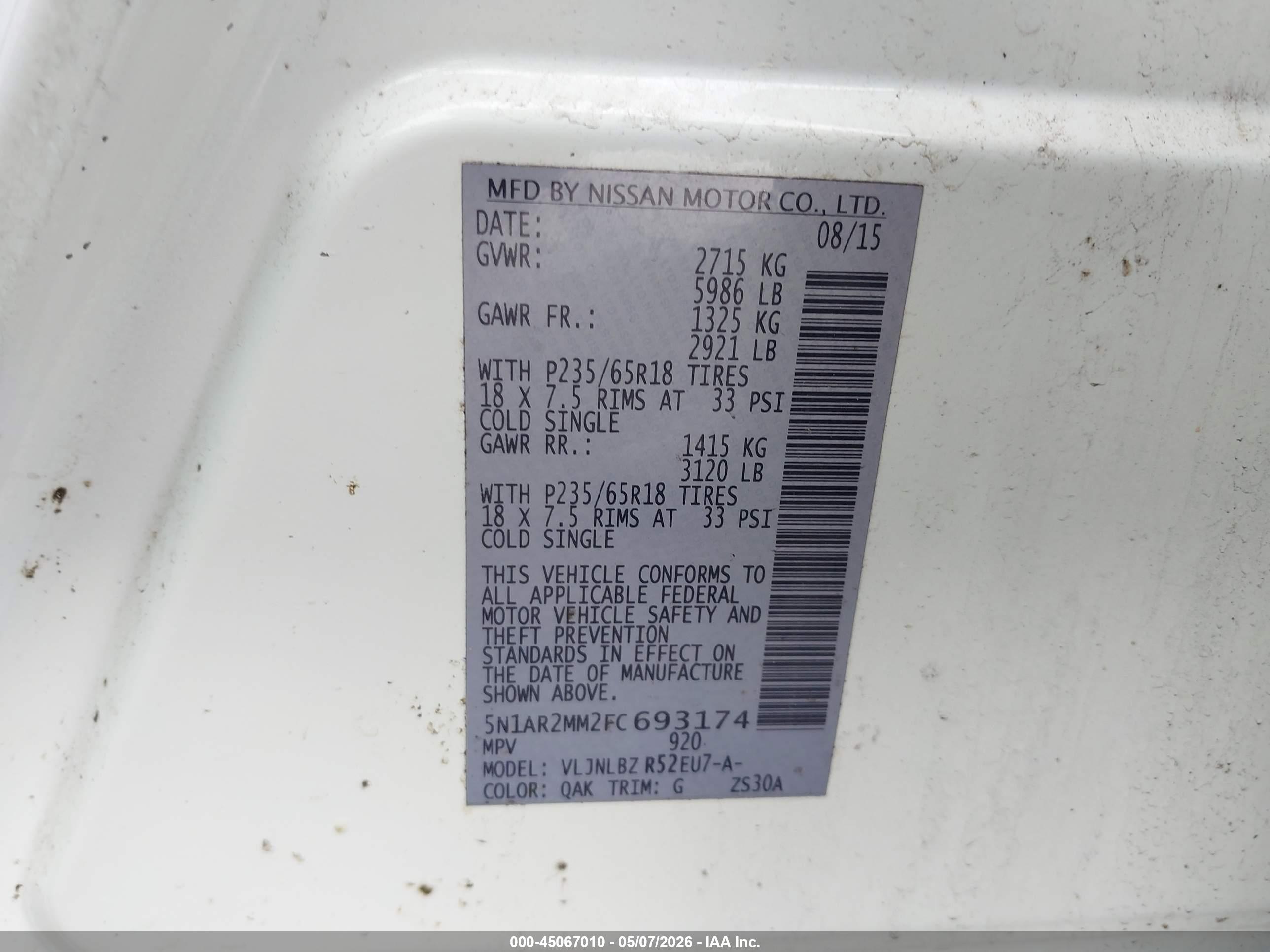 NISSAN PATHFINDER image 9