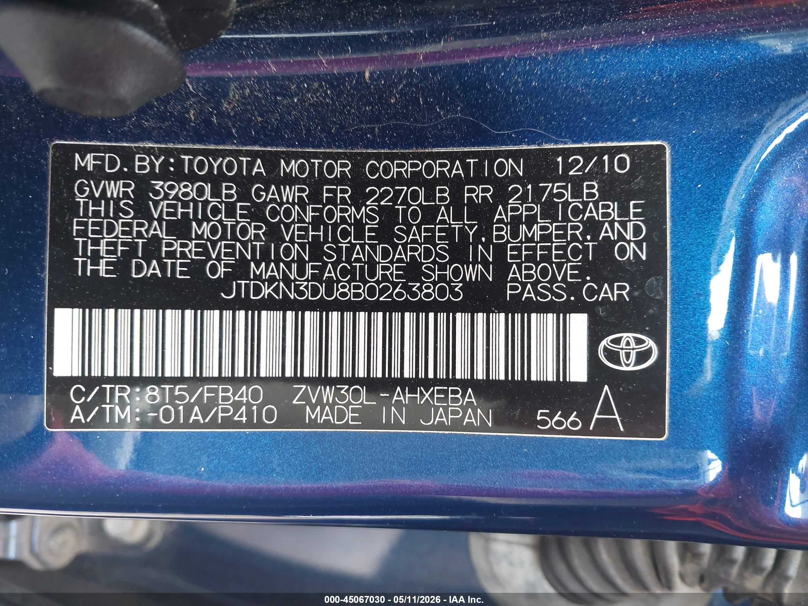 TOYOTA PRIUS image 9