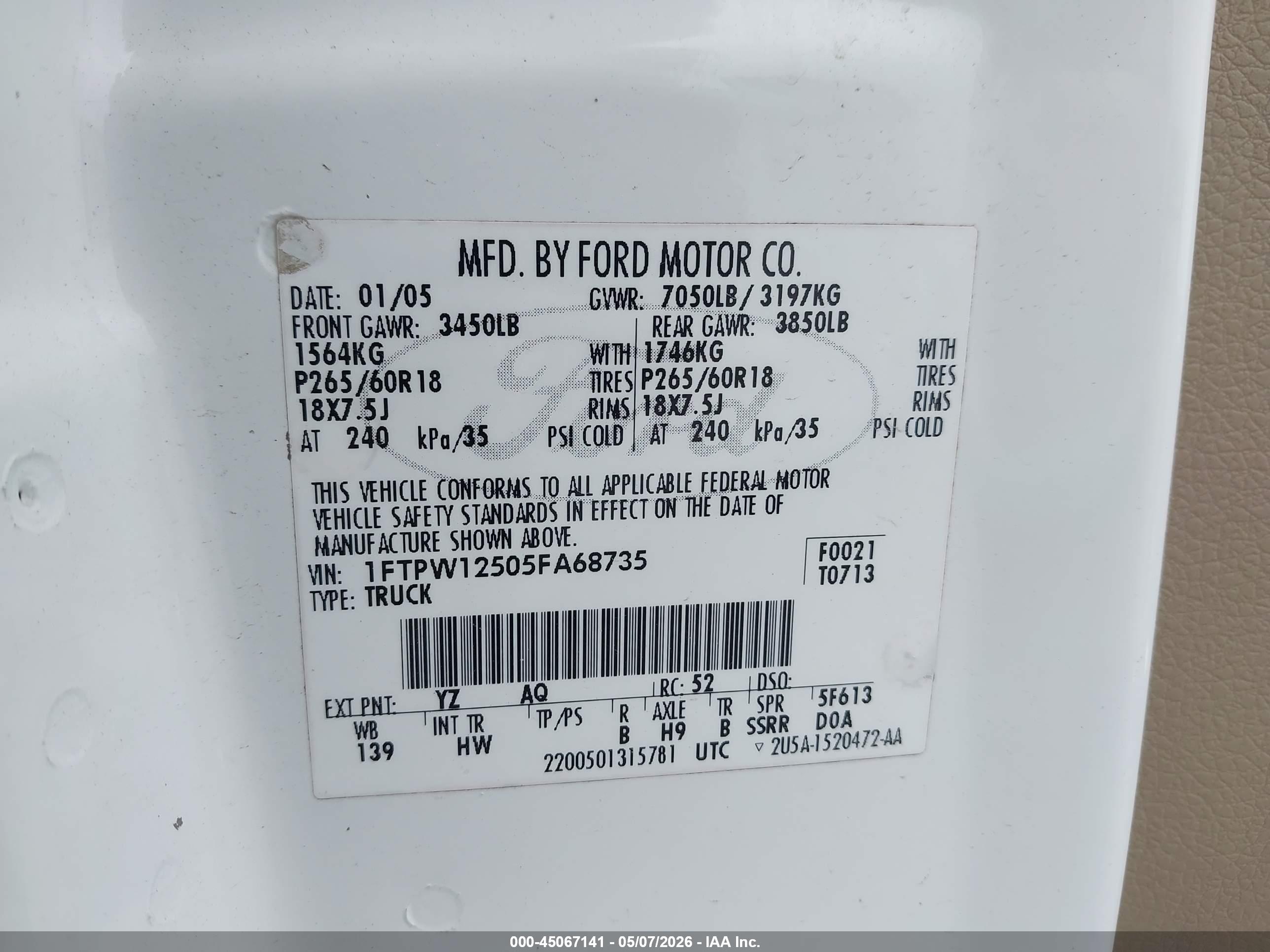 FORD F-150 image 9