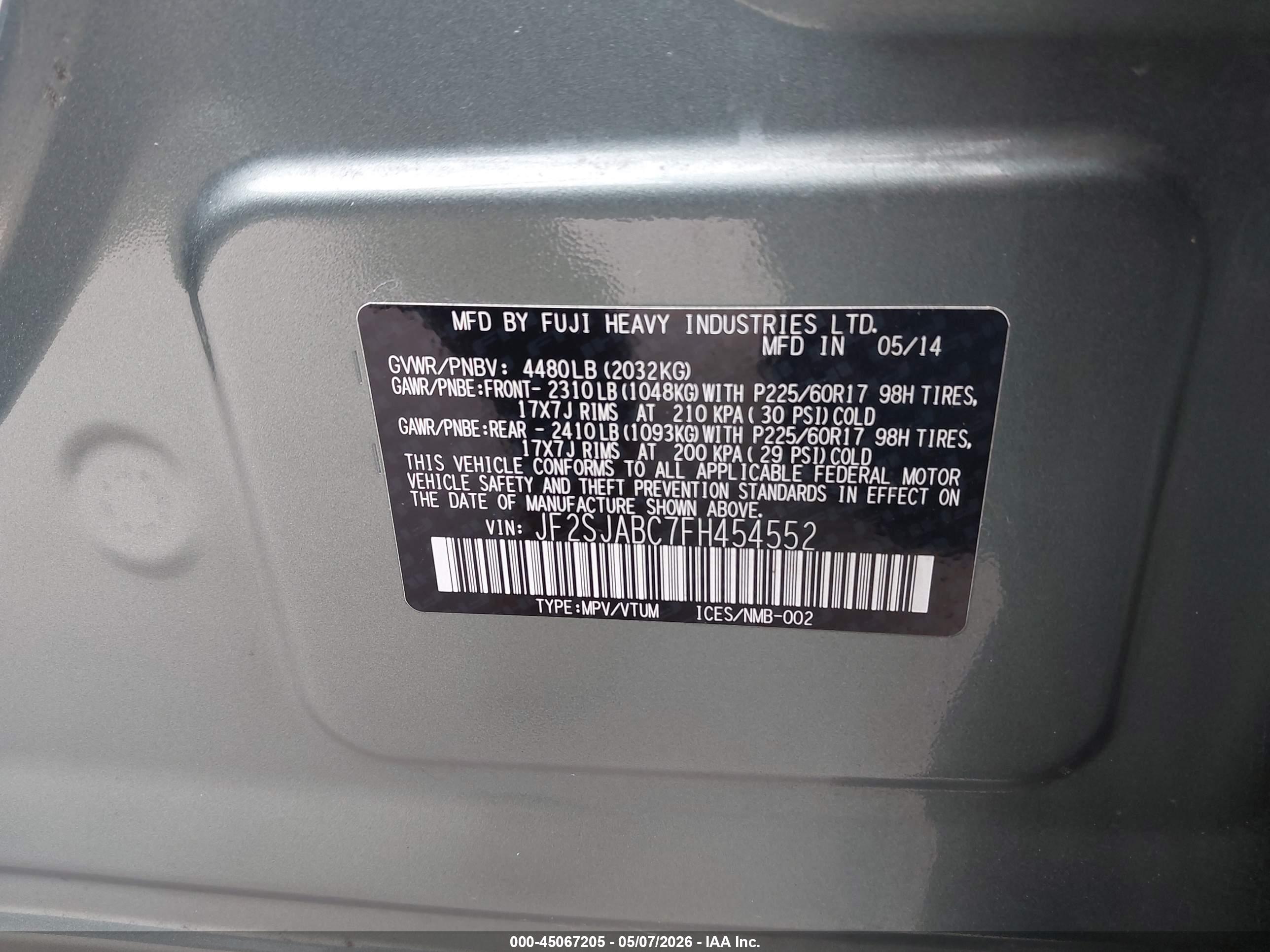 SUBARU FORESTER image 9