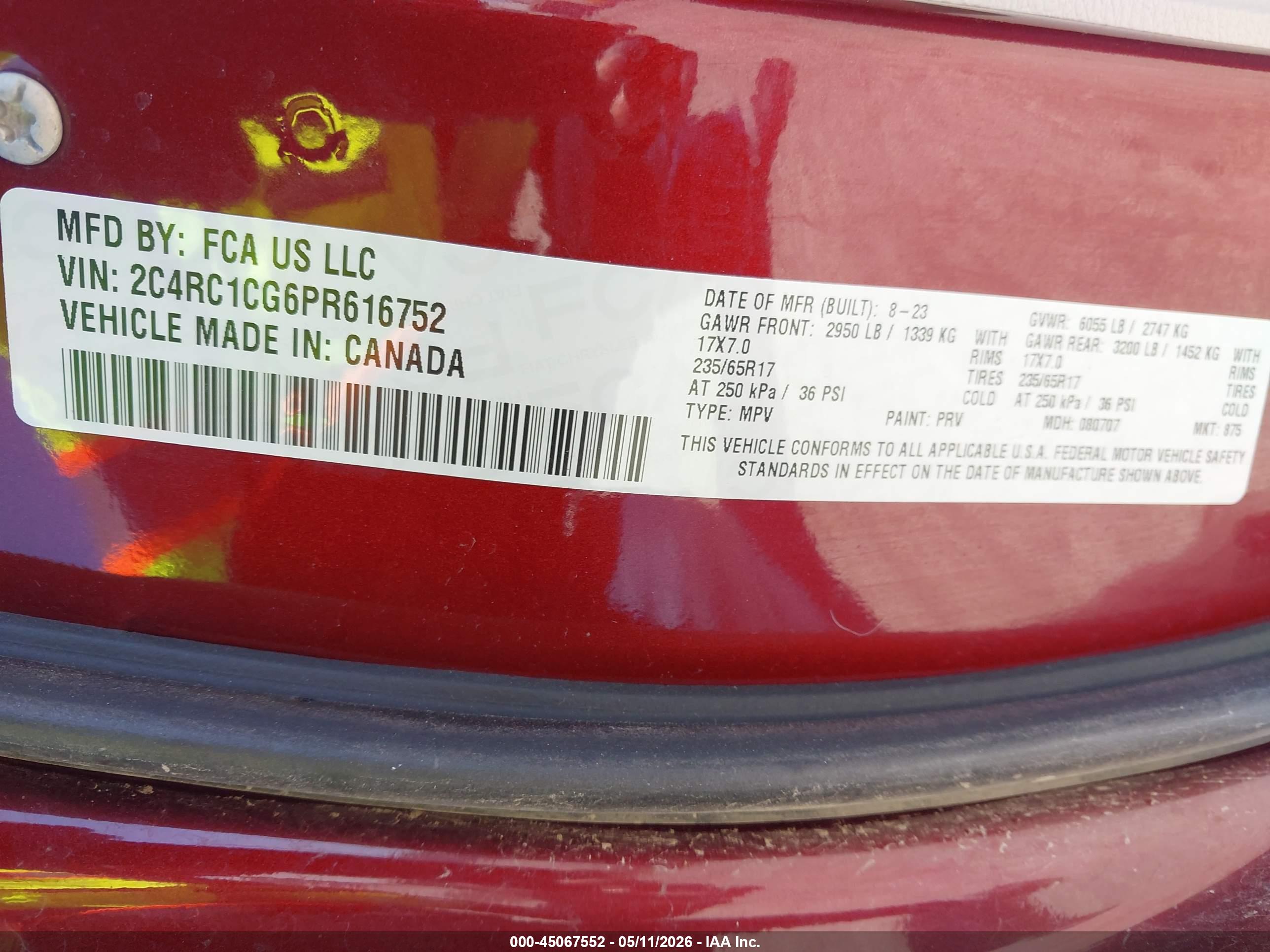 CHRYSLER VOYAGER image 9