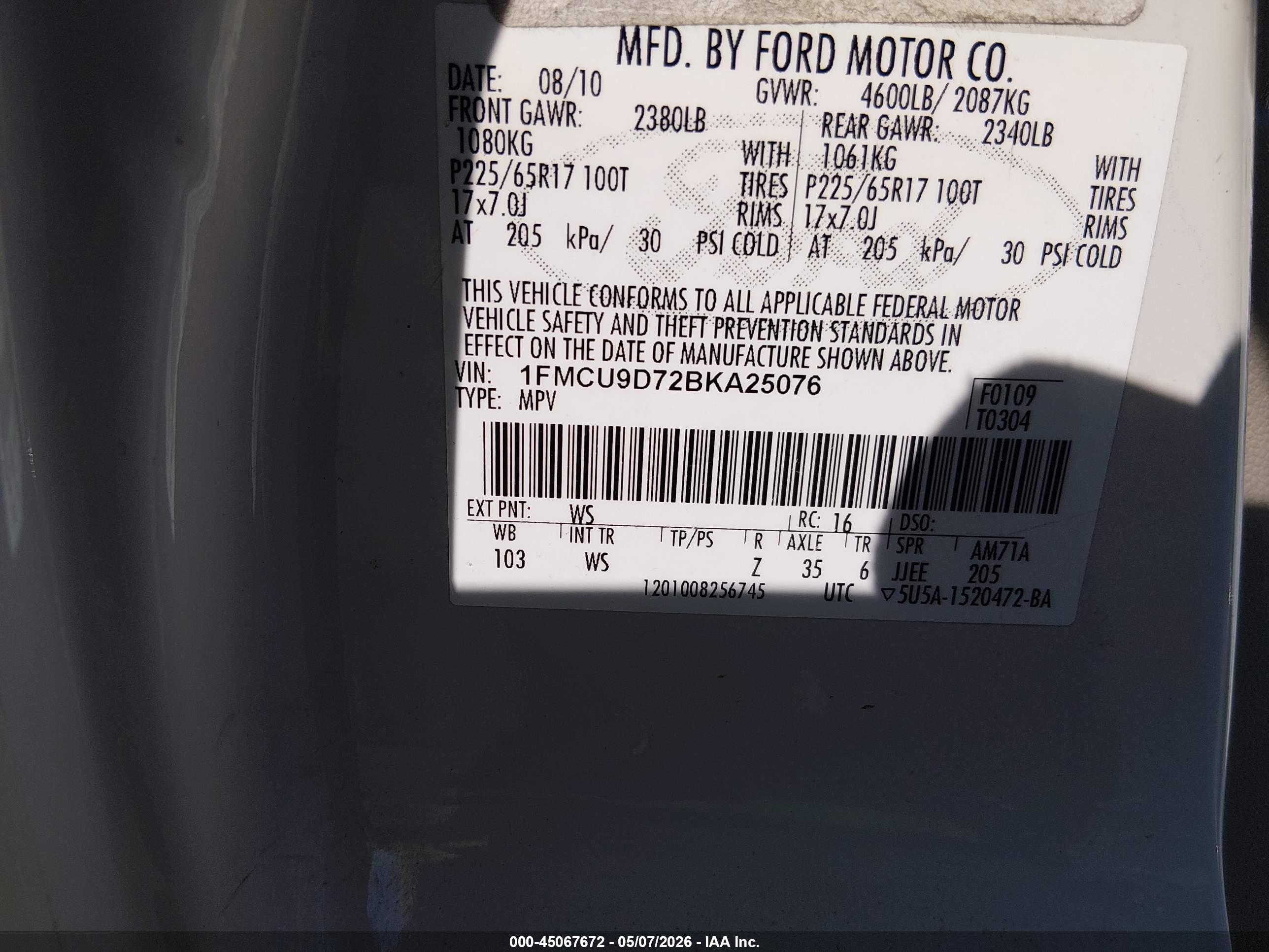 FORD ESCAPE image 9
