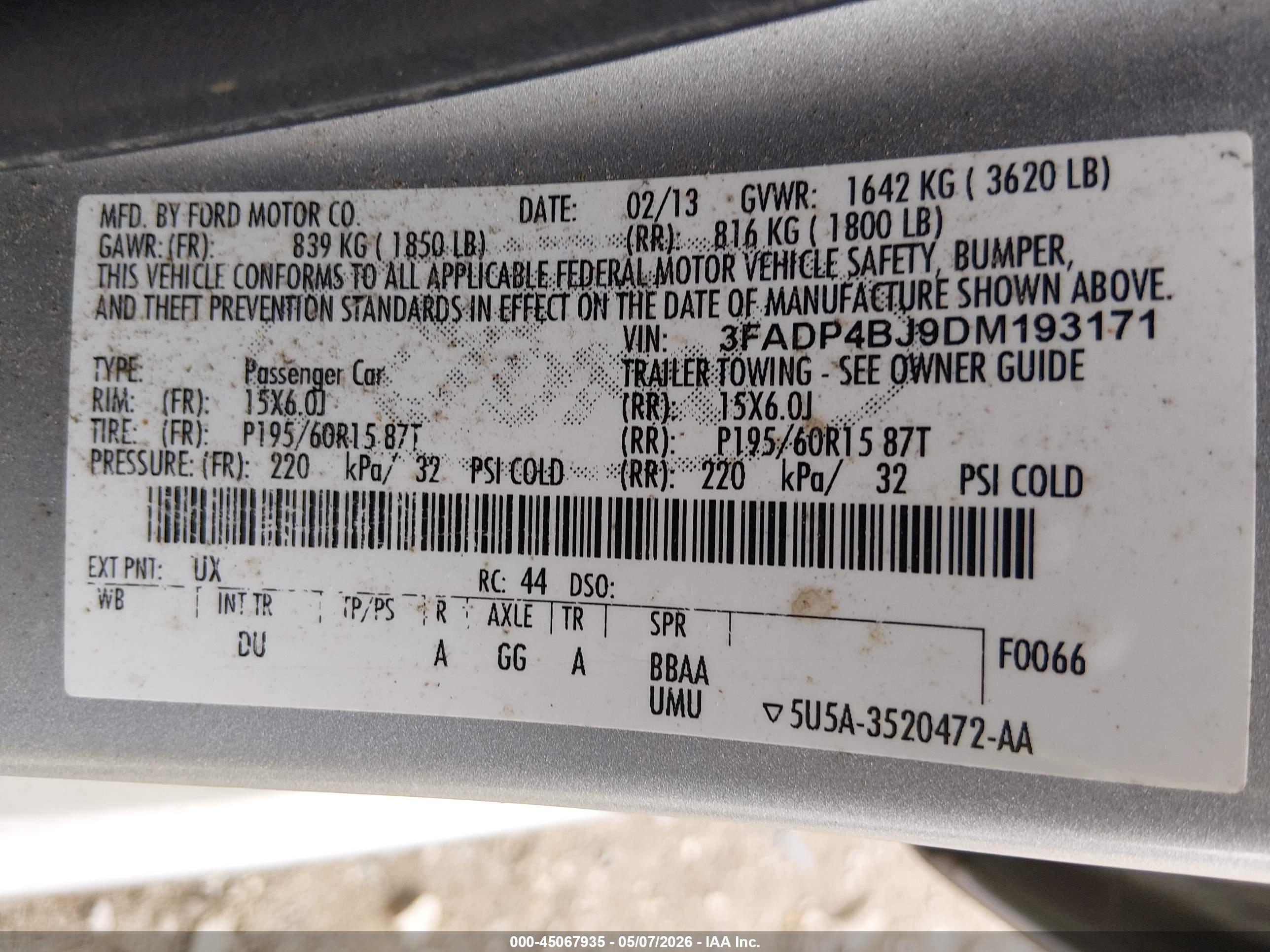 FORD FIESTA image 9