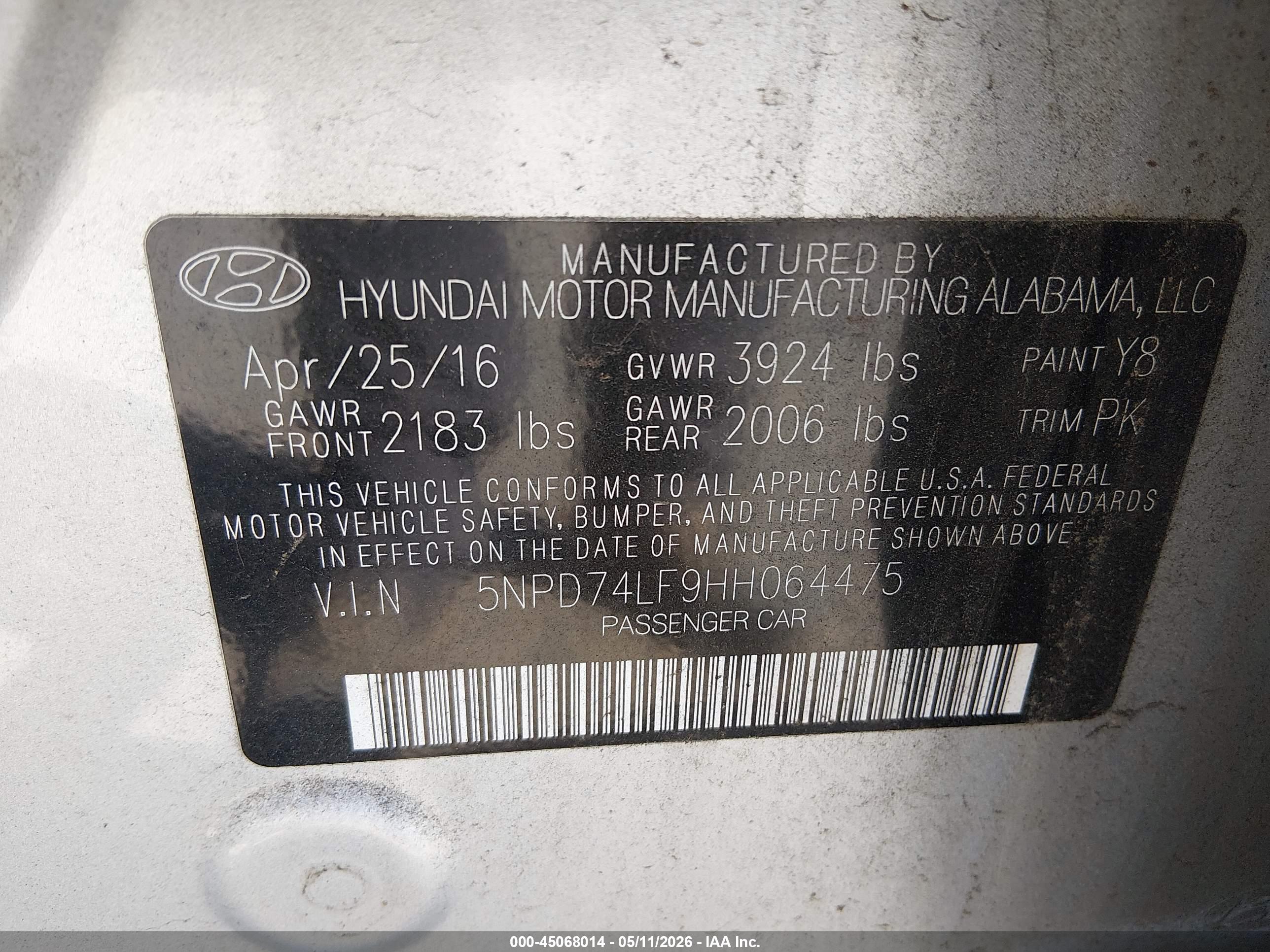 HYUNDAI ELANTRA image 9