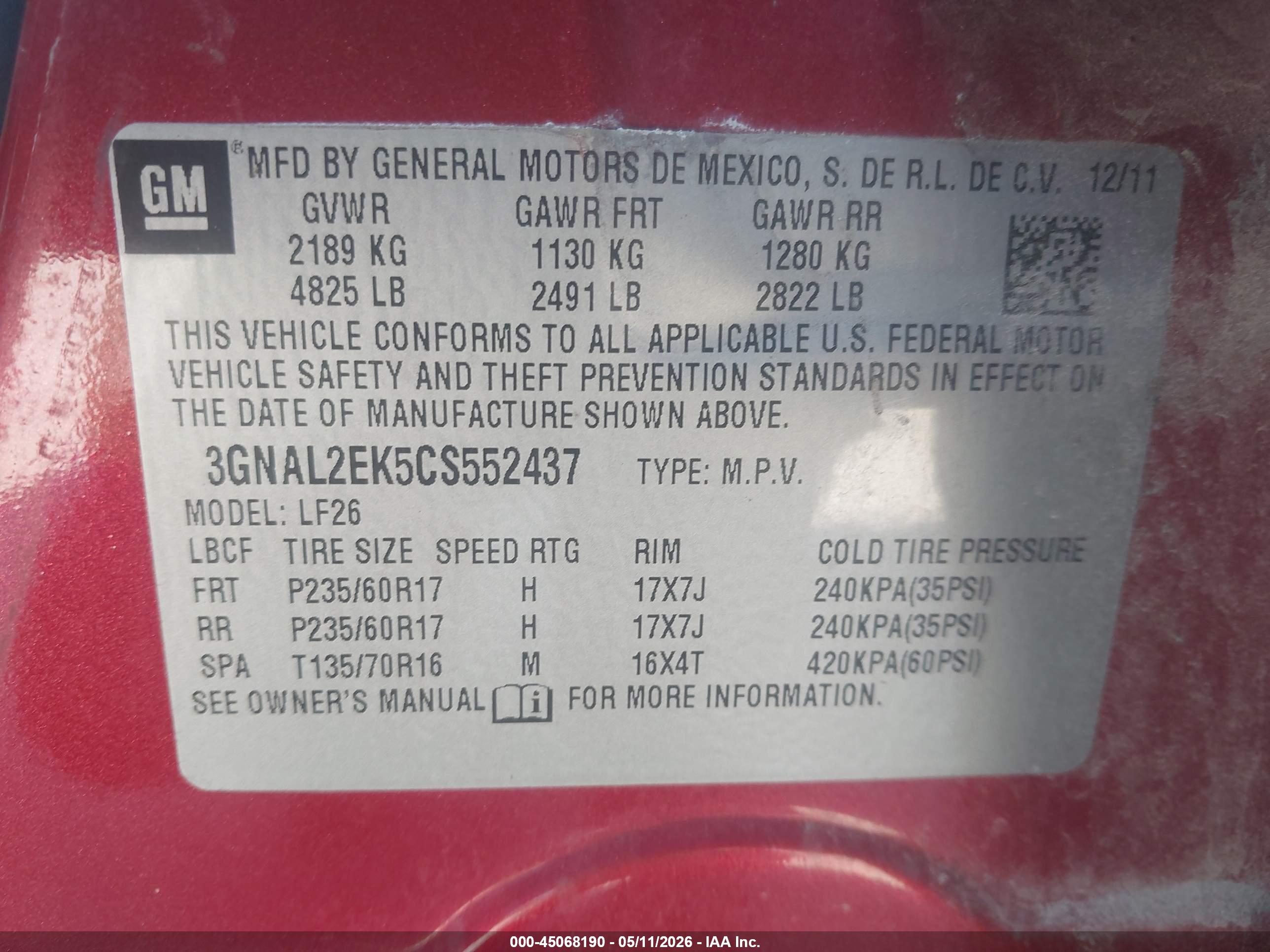 CHEVROLET CAPTIVA image 9