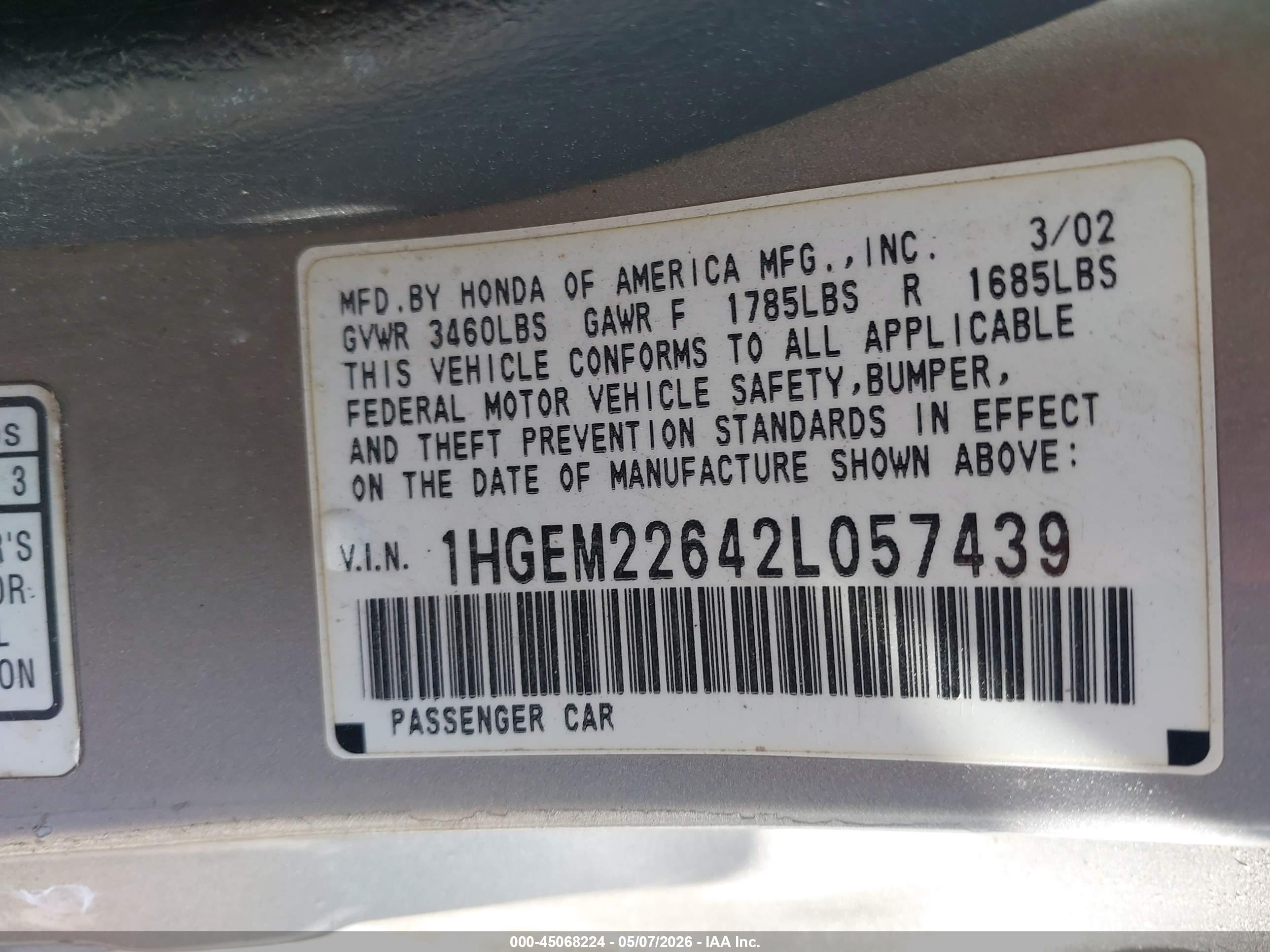HONDA CIVIC image 9