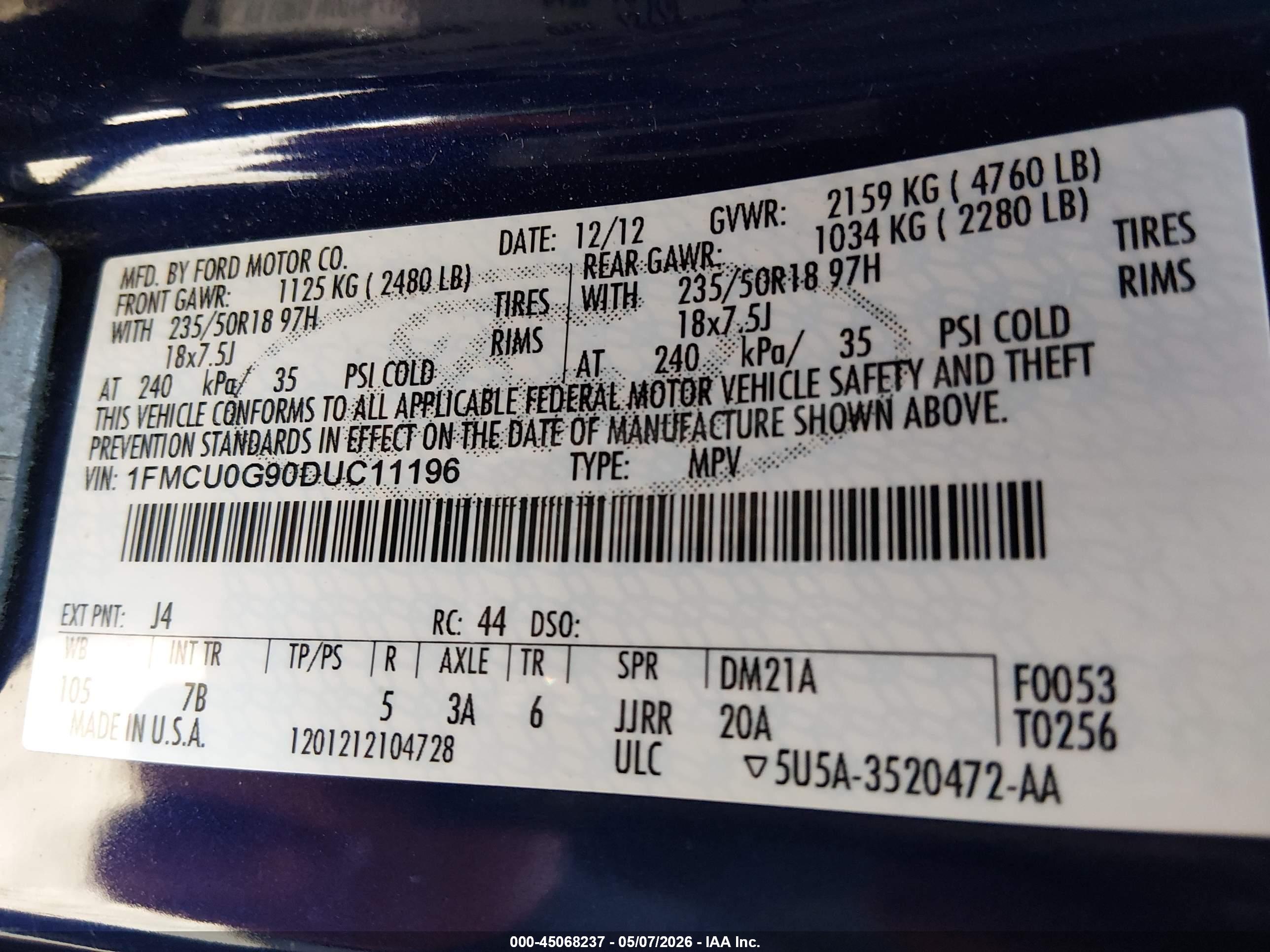 FORD ESCAPE image 9