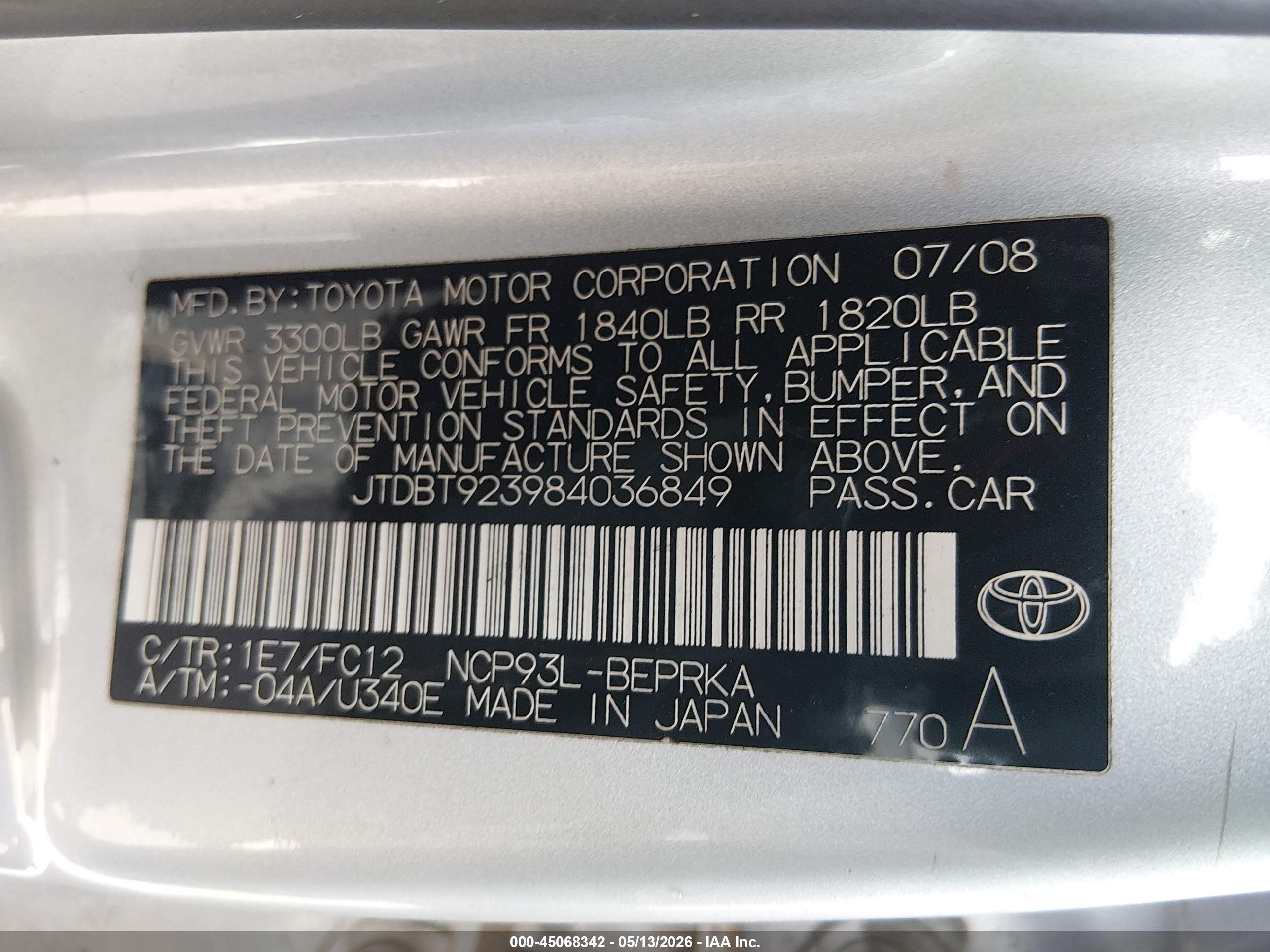 TOYOTA YARIS image 9