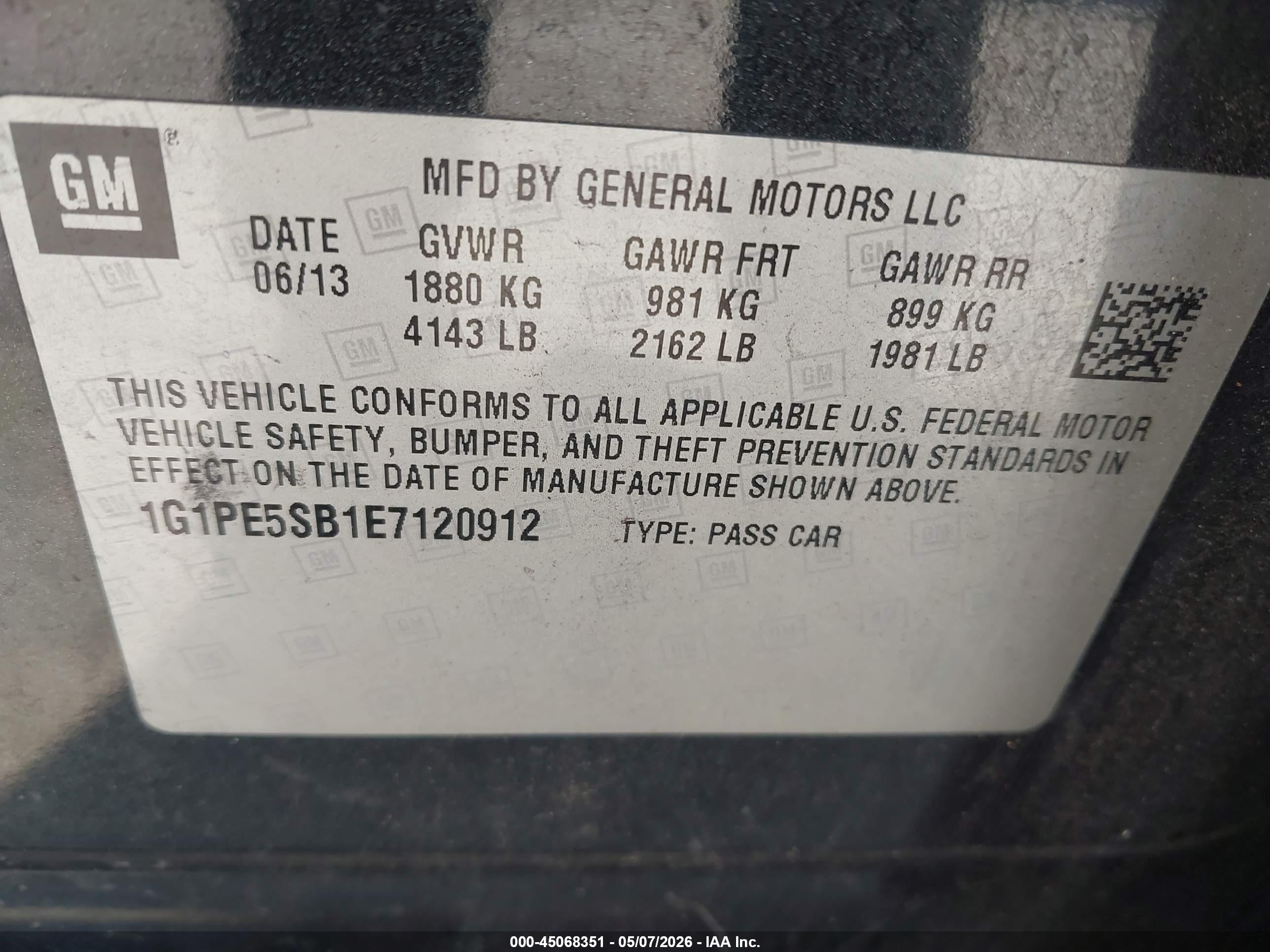 CHEVROLET CRUZE image 9