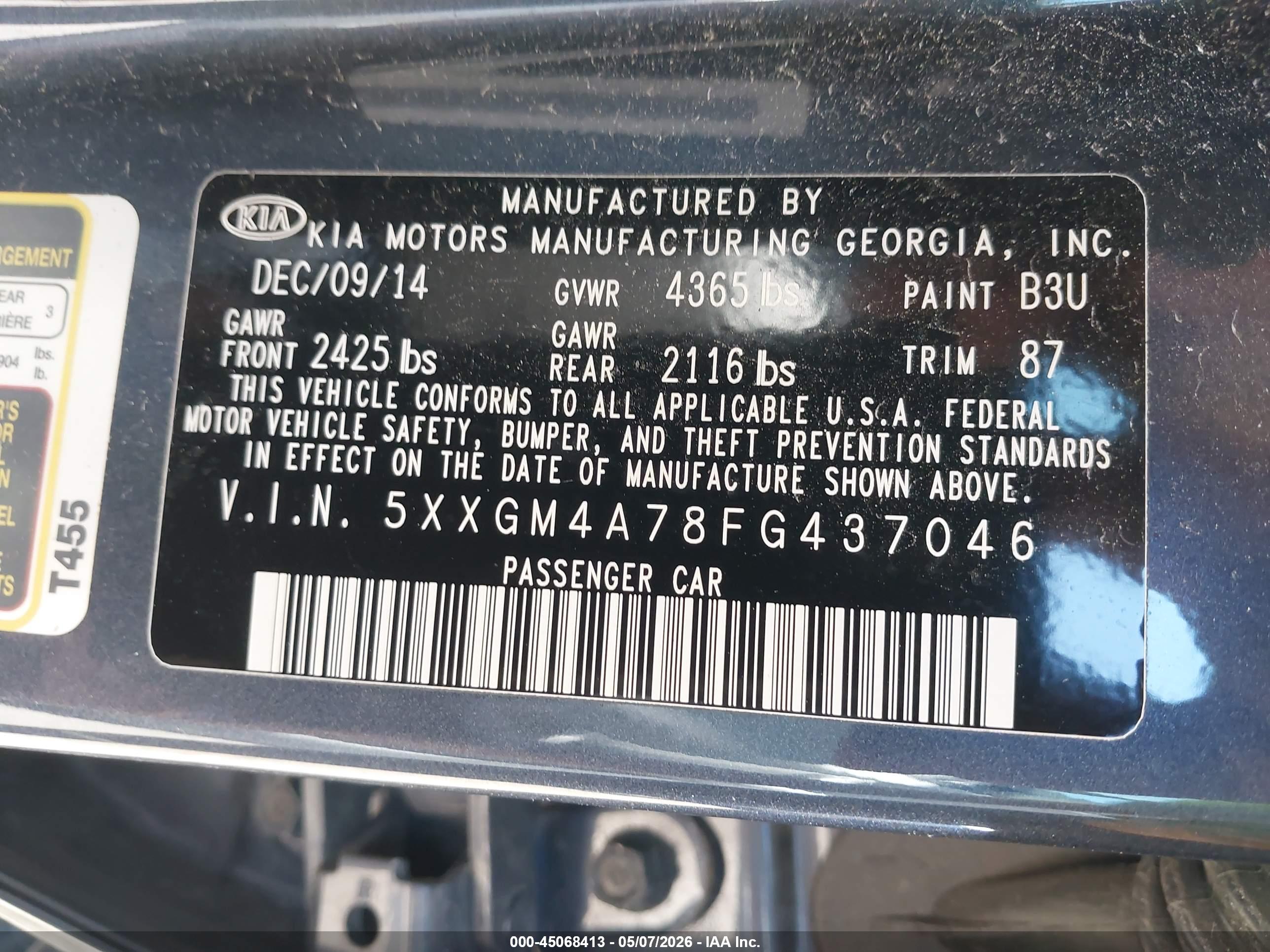 KIA OPTIMA image 9