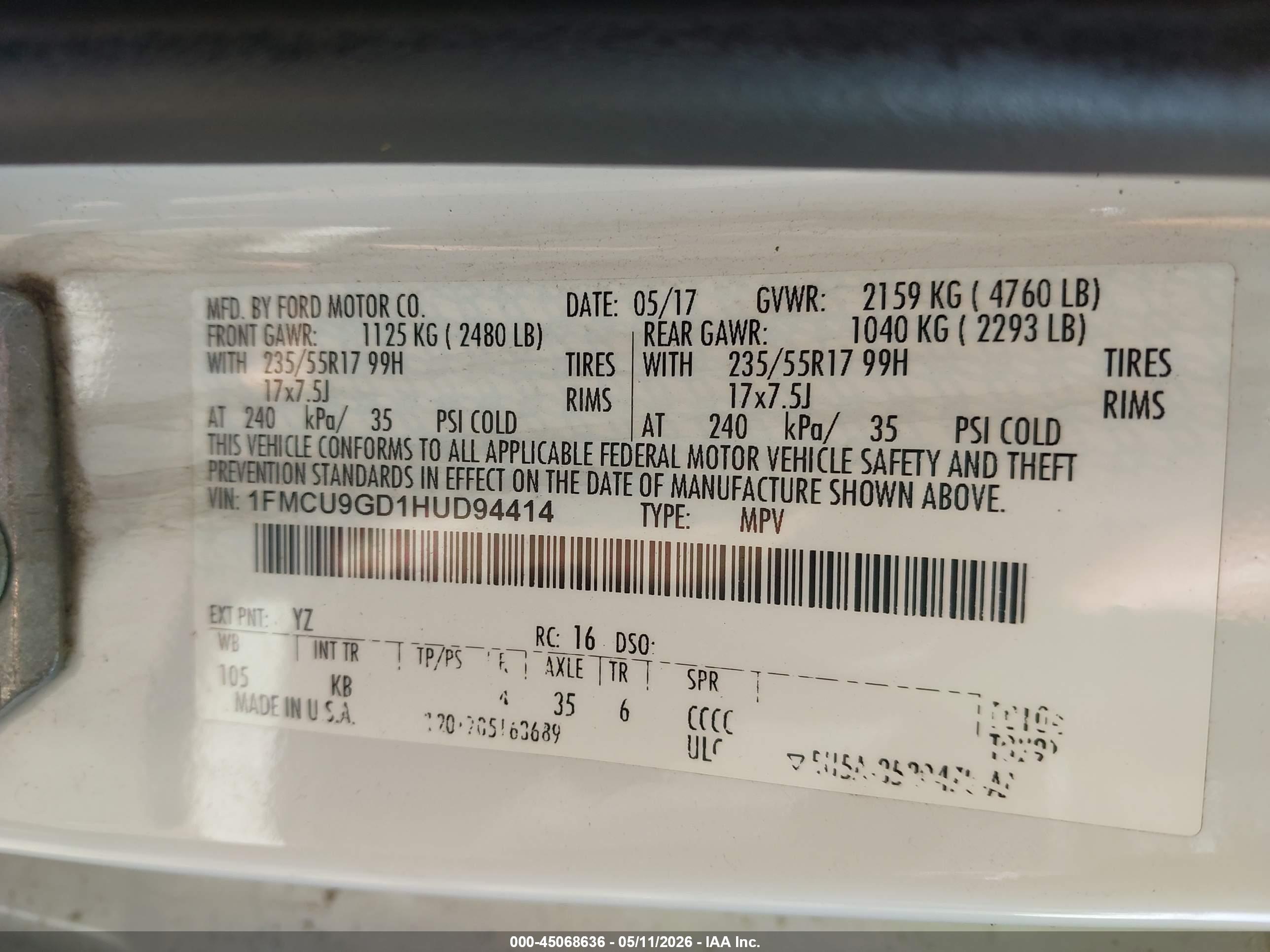 FORD ESCAPE image 9