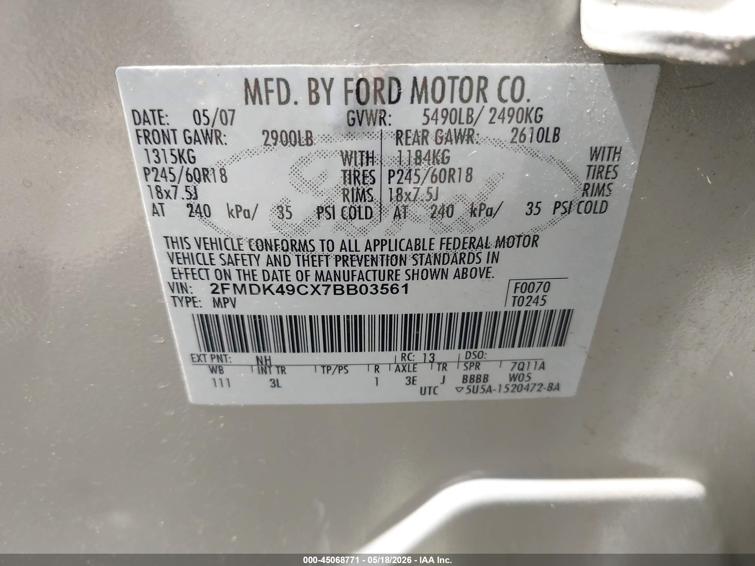 FORD EDGE image 9