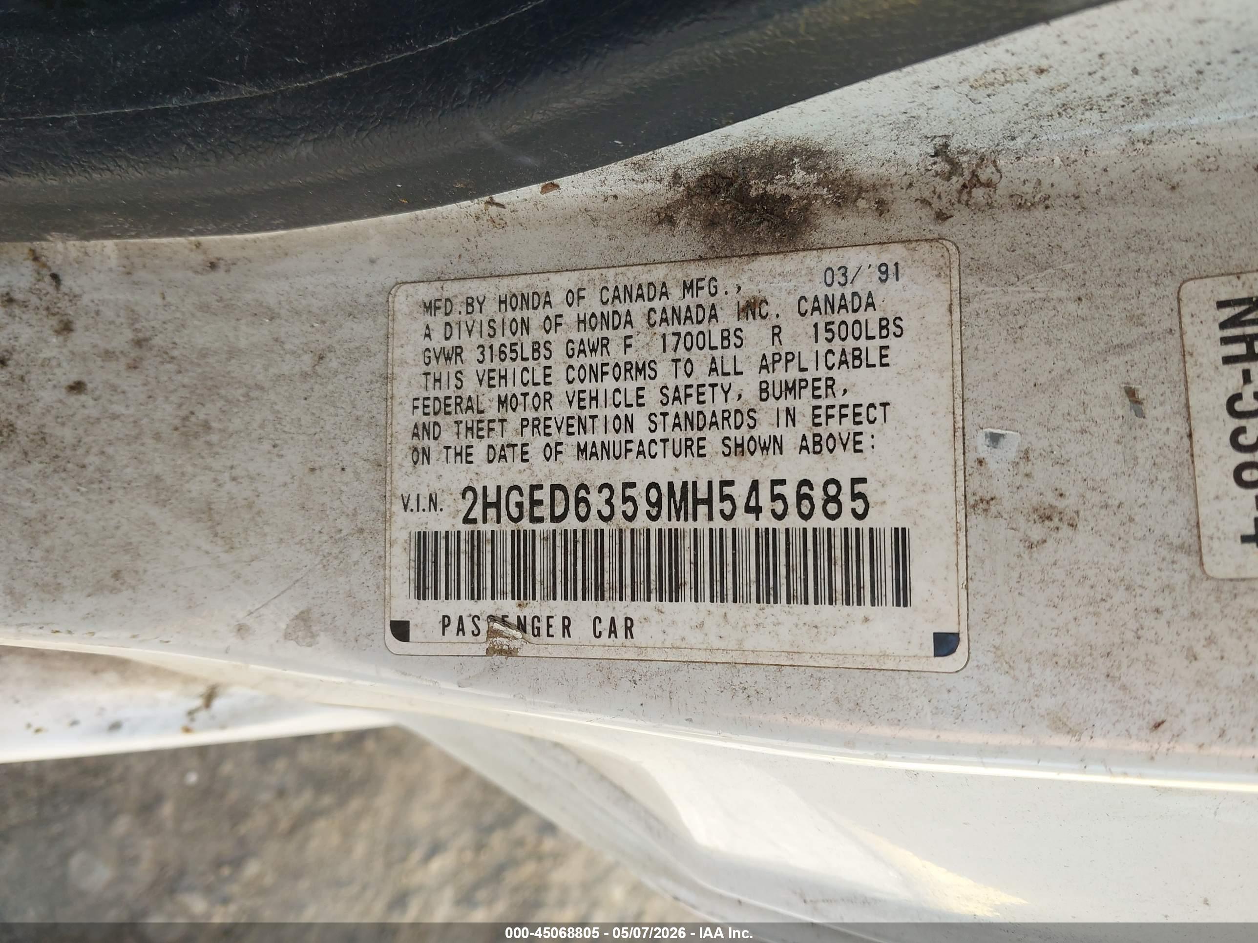 HONDA CIVIC image 9