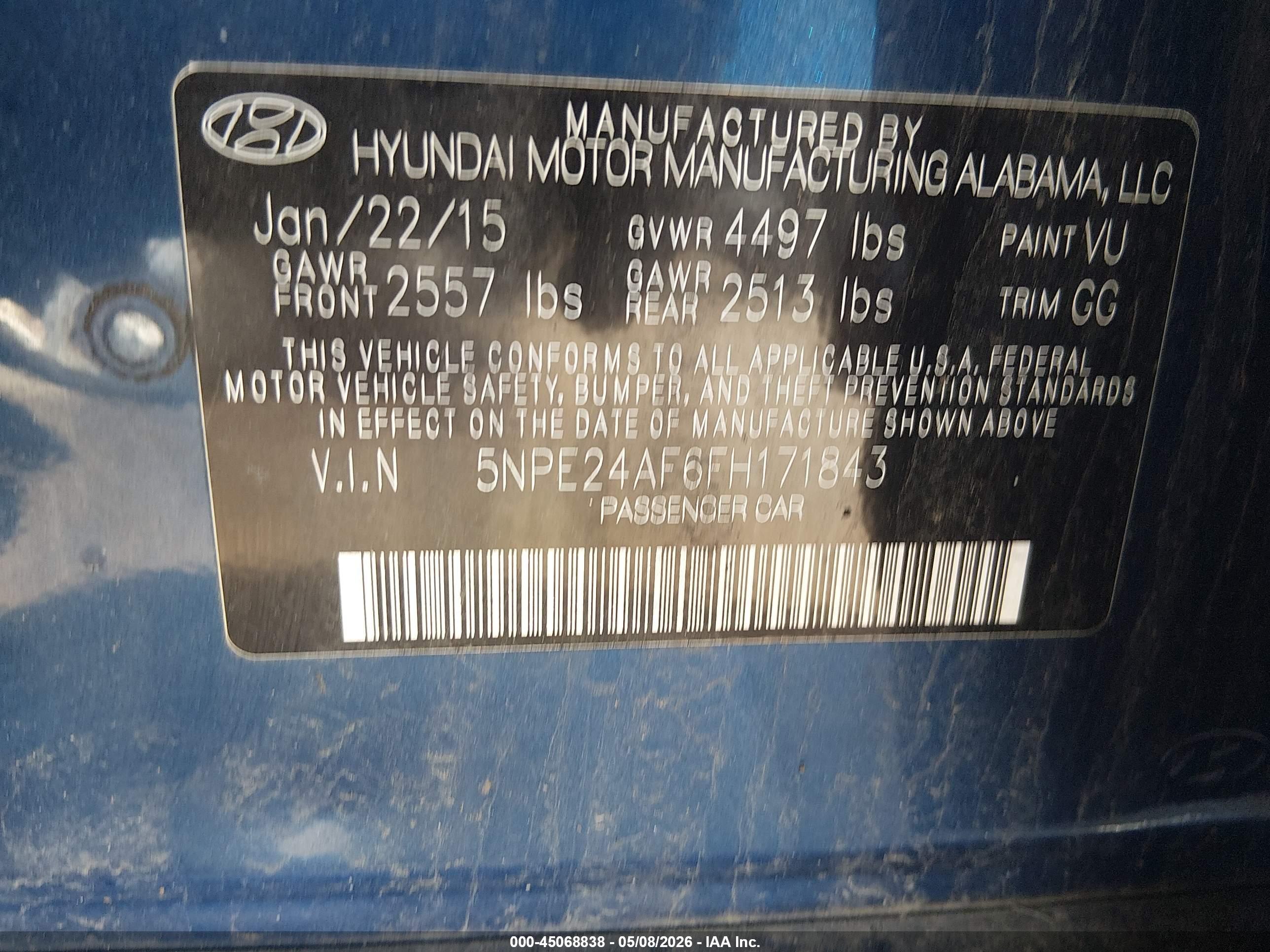 HYUNDAI SONATA image 9
