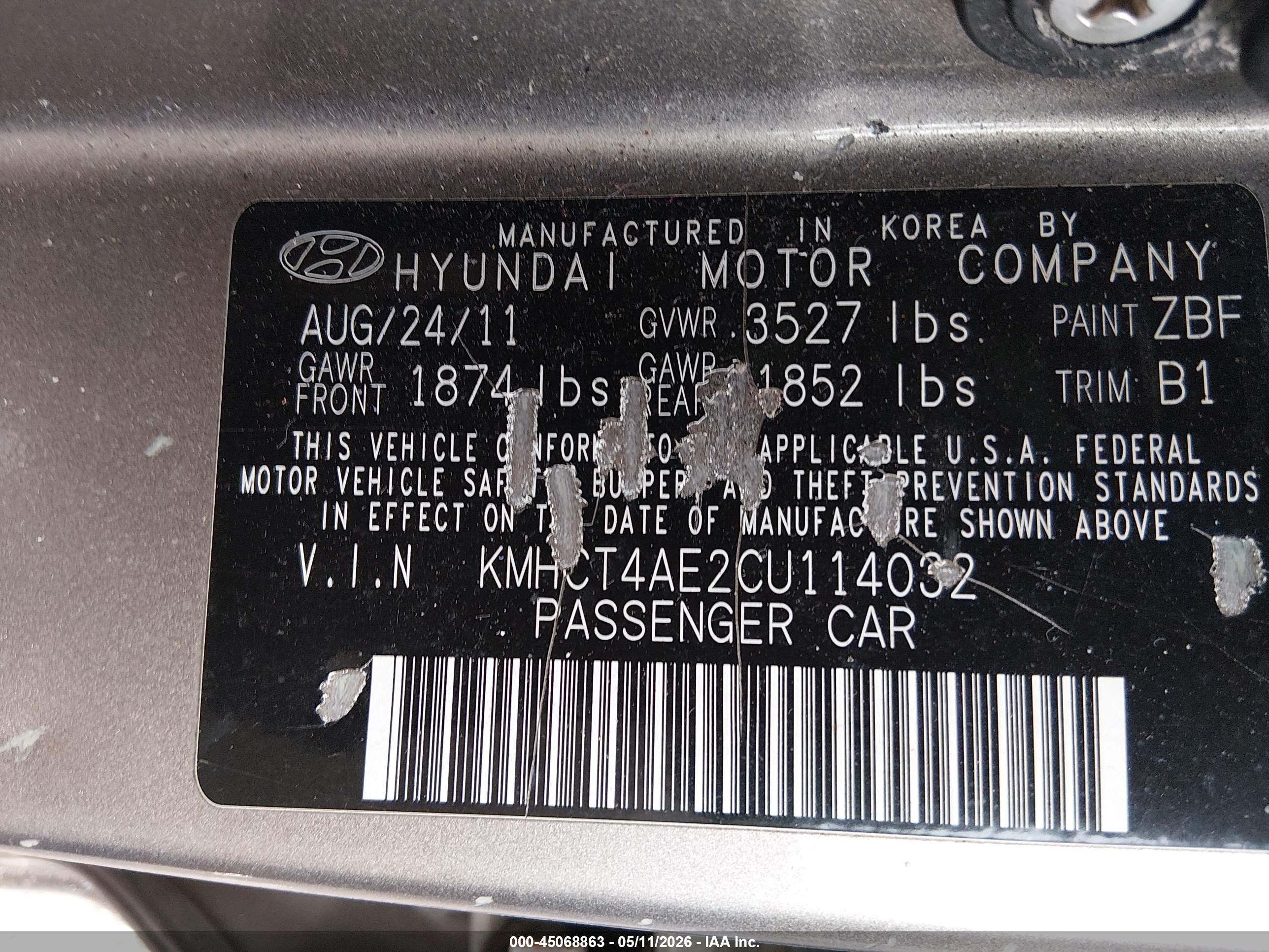 HYUNDAI ACCENT image 9