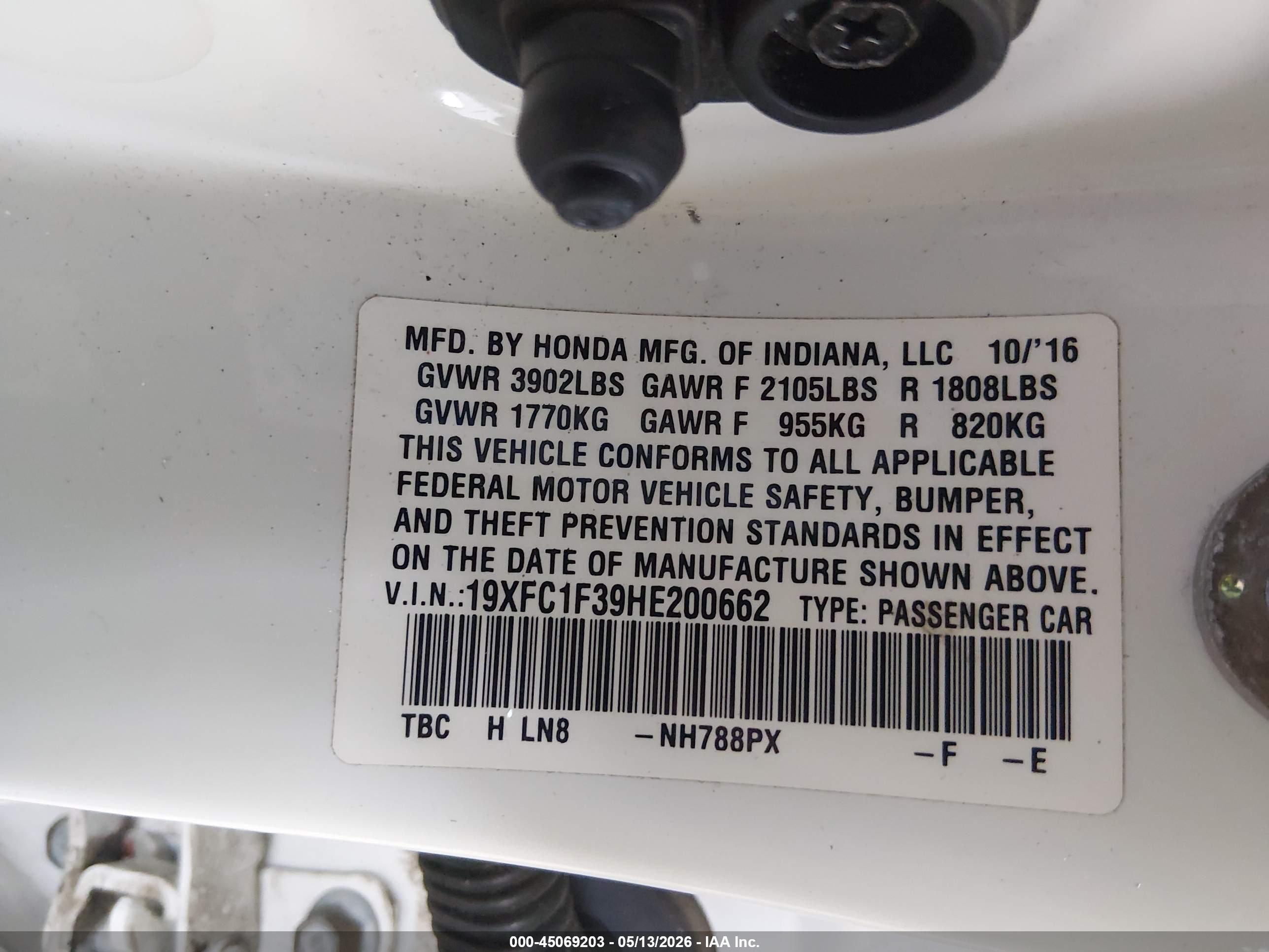 HONDA CIVIC image 9