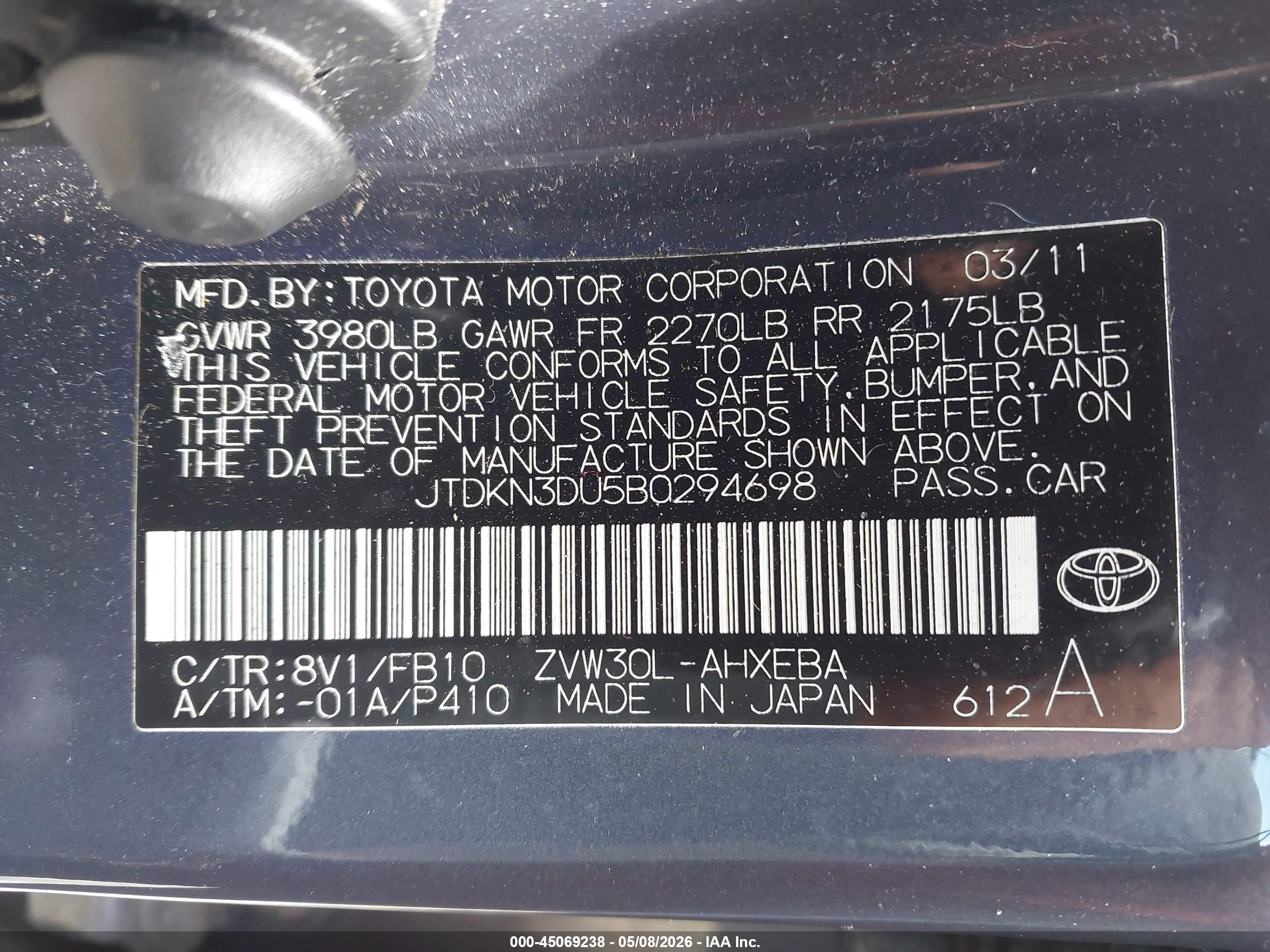 TOYOTA PRIUS image 9