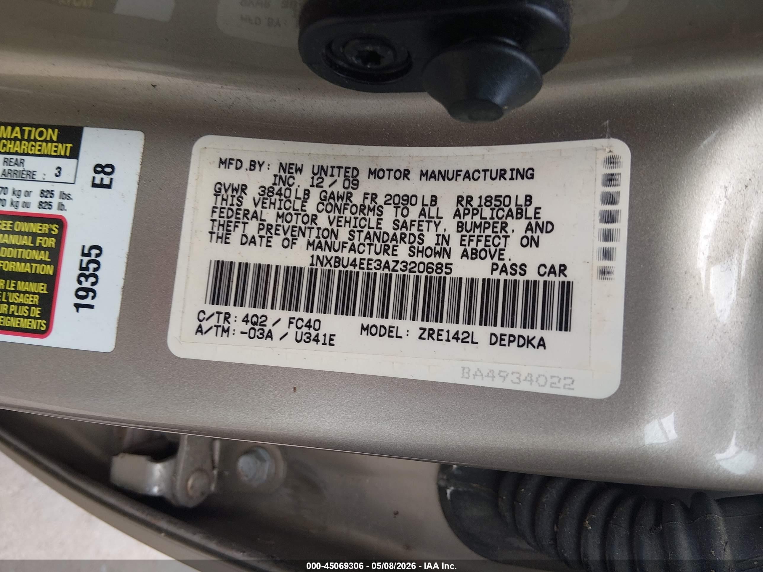 TOYOTA COROLLA image 9