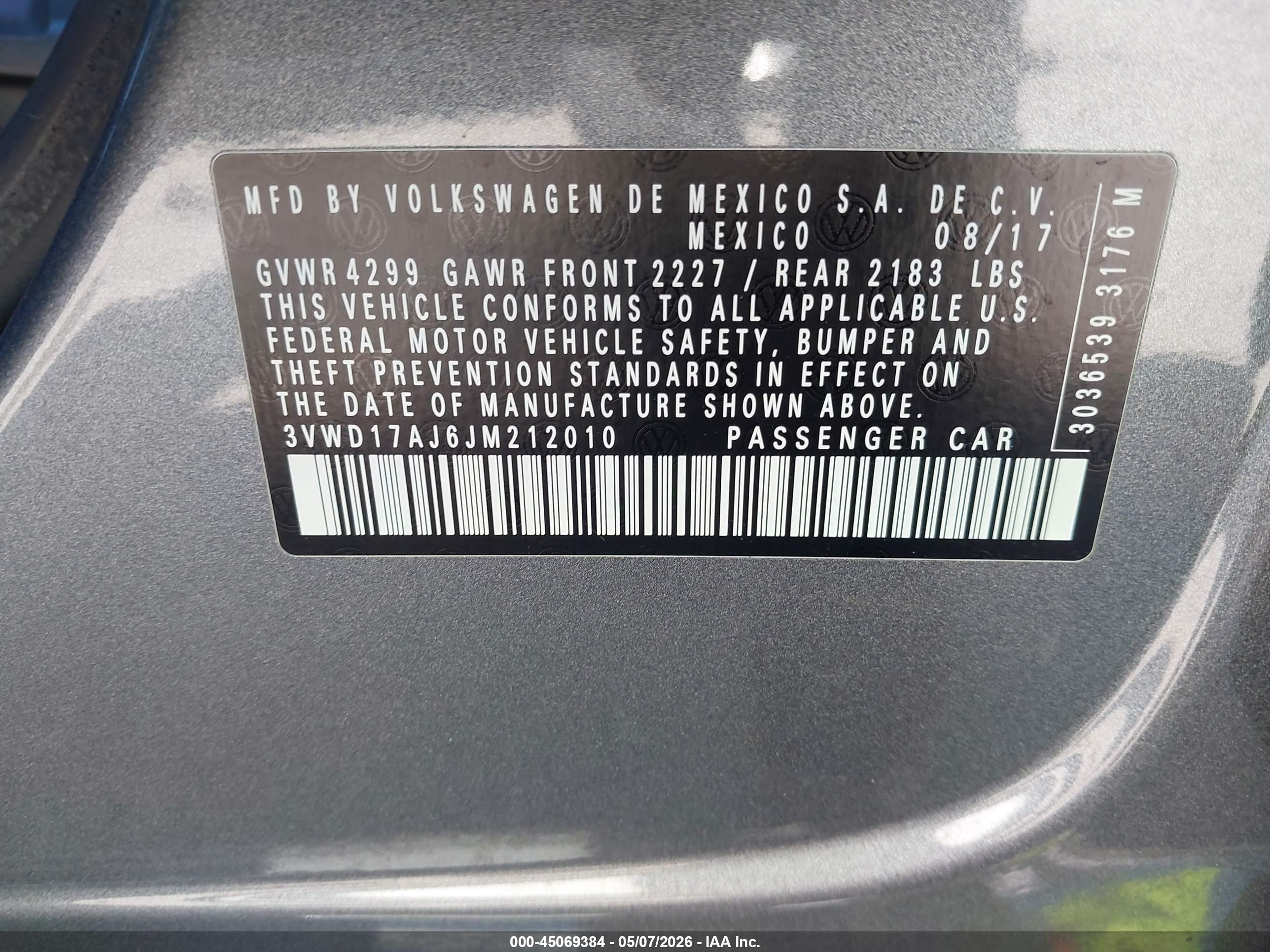 VOLKSWAGEN JETTA image 9