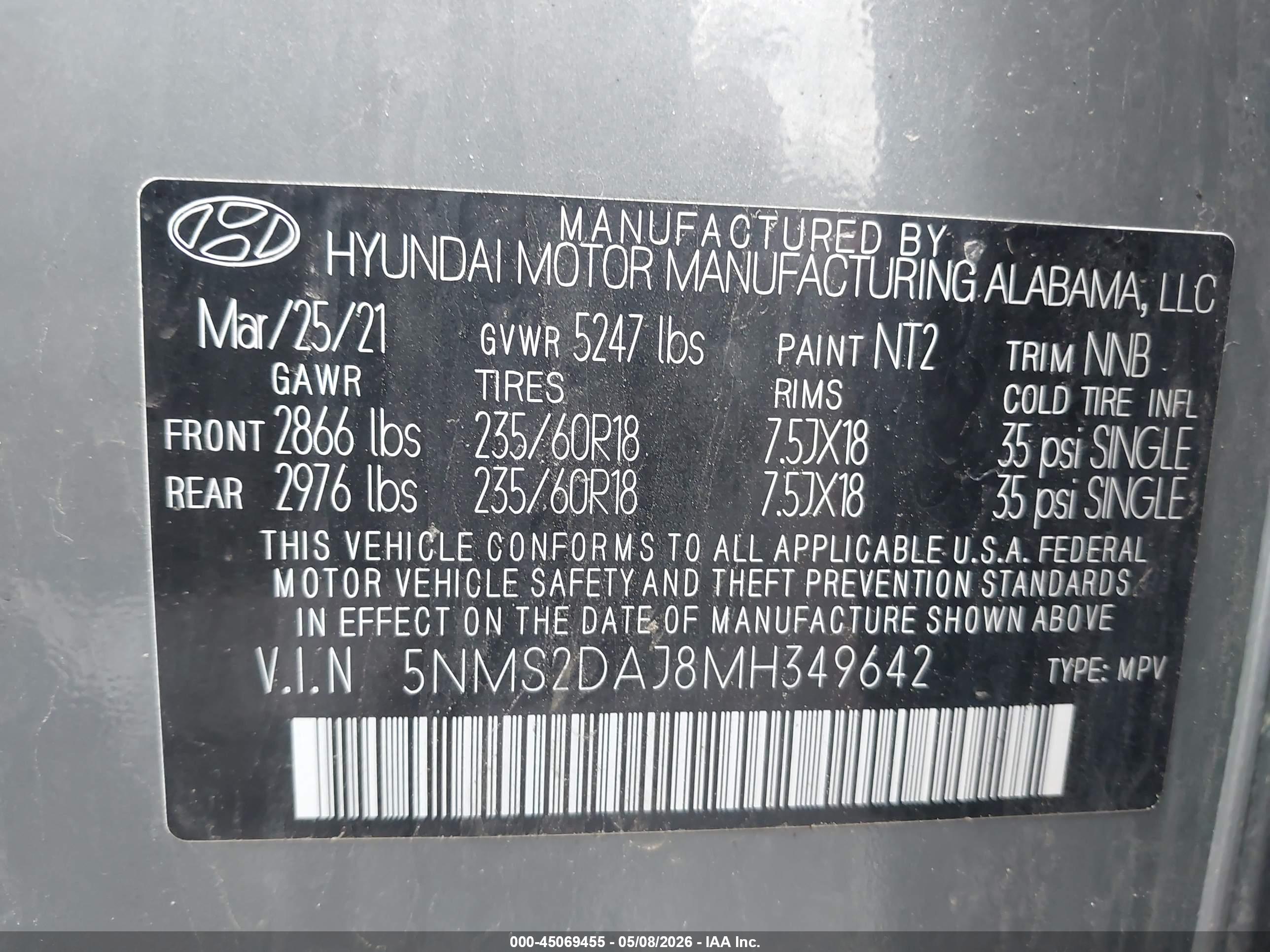 HYUNDAI SANTA image 9