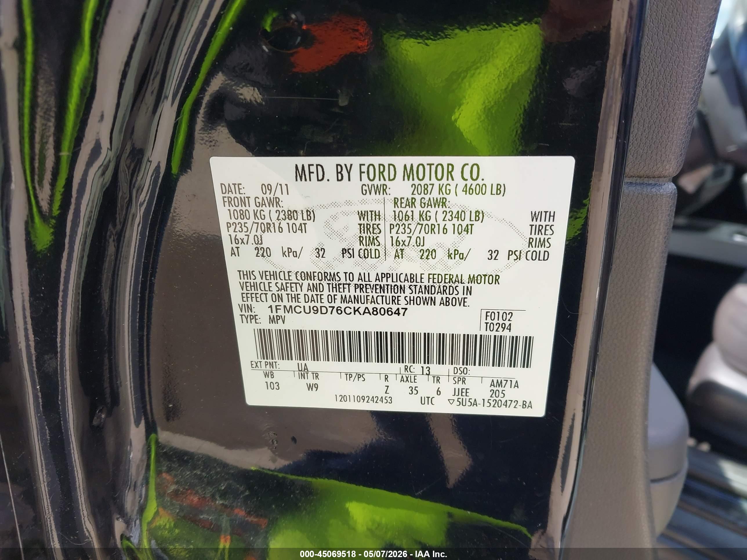 FORD ESCAPE image 9