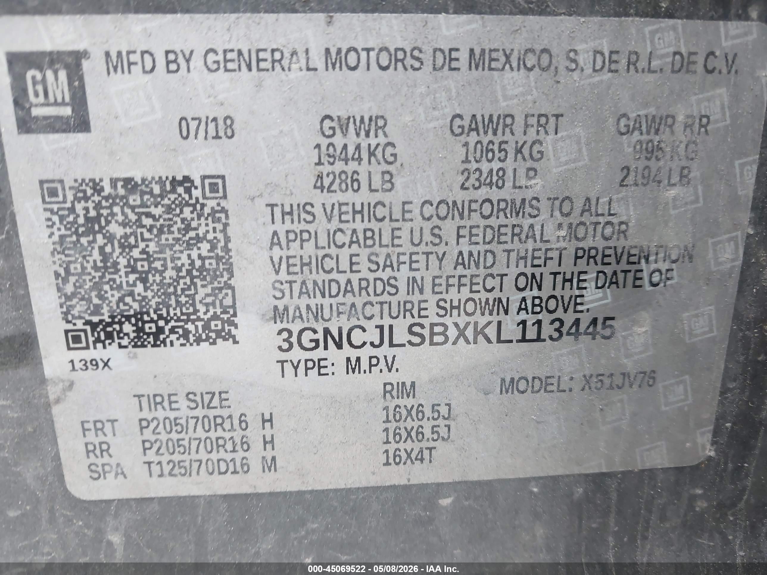 CHEVROLET TRAX image 9