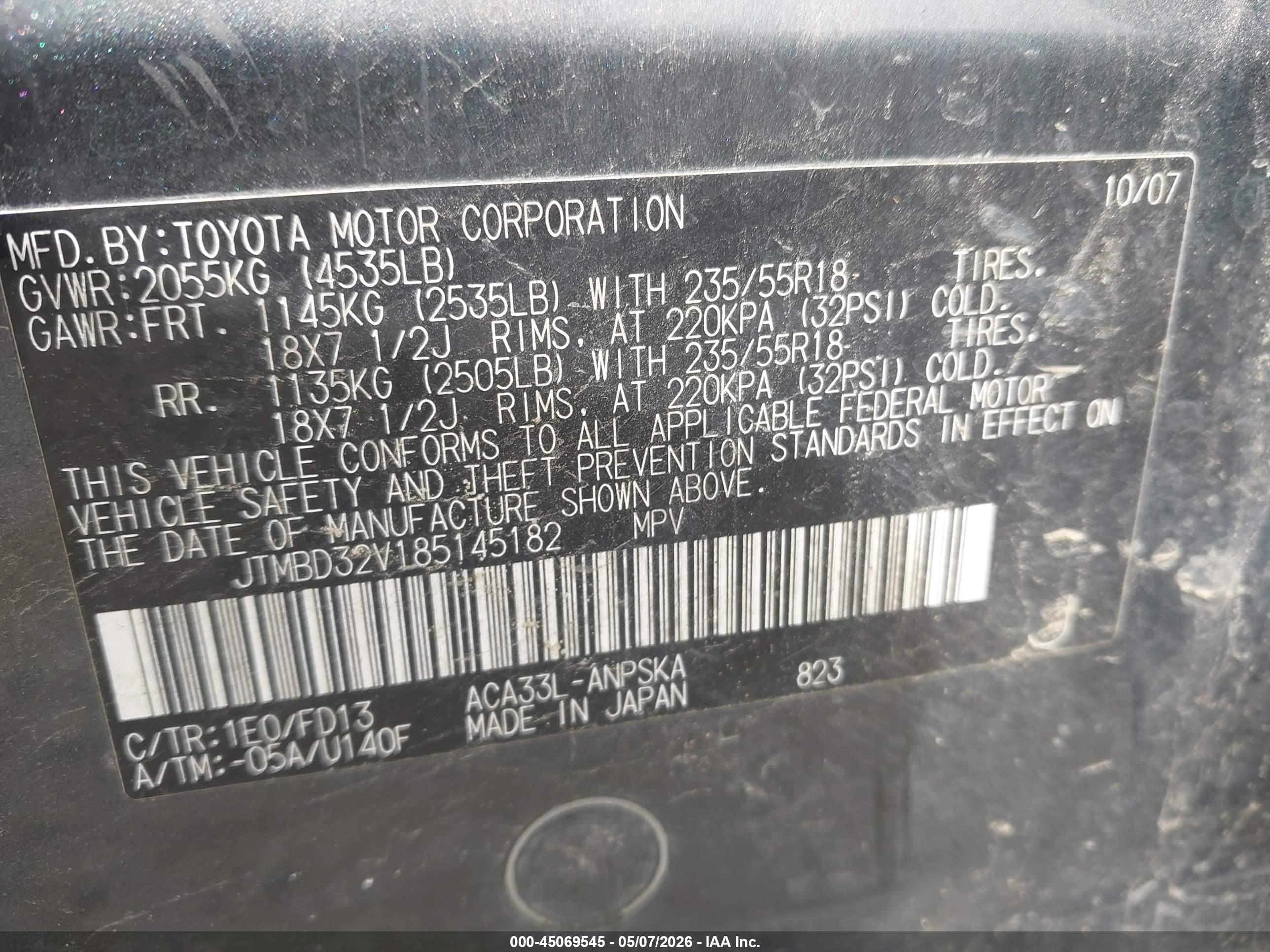 TOYOTA RAV4 image 9