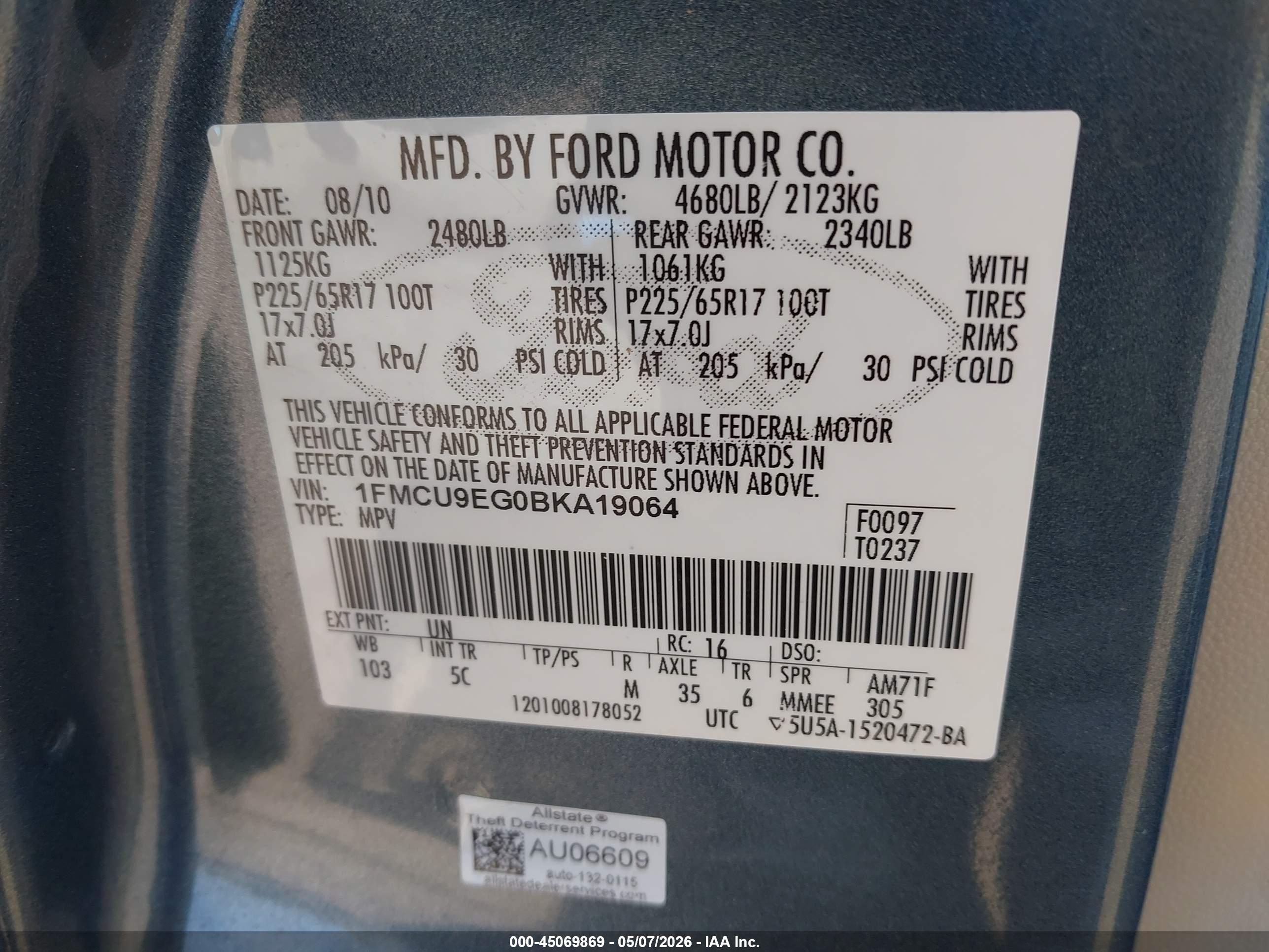 FORD ESCAPE image 9