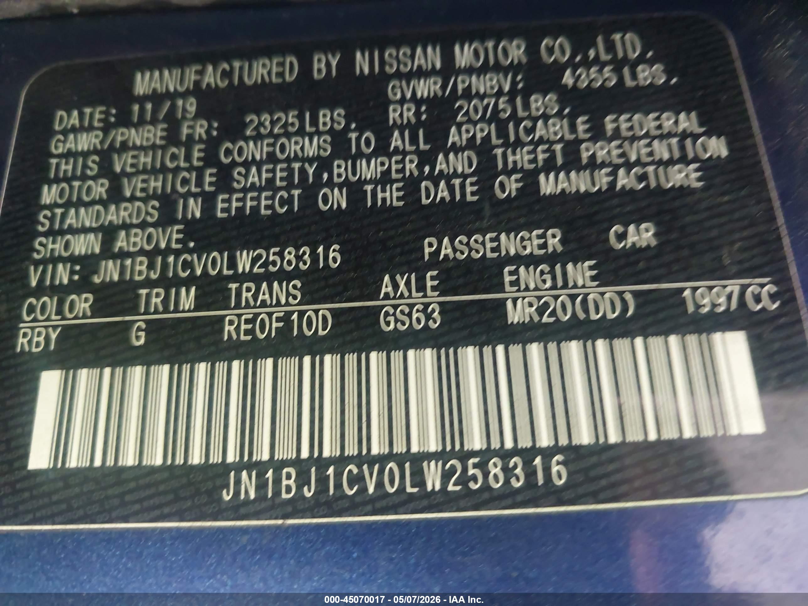 NISSAN ROGUE image 9