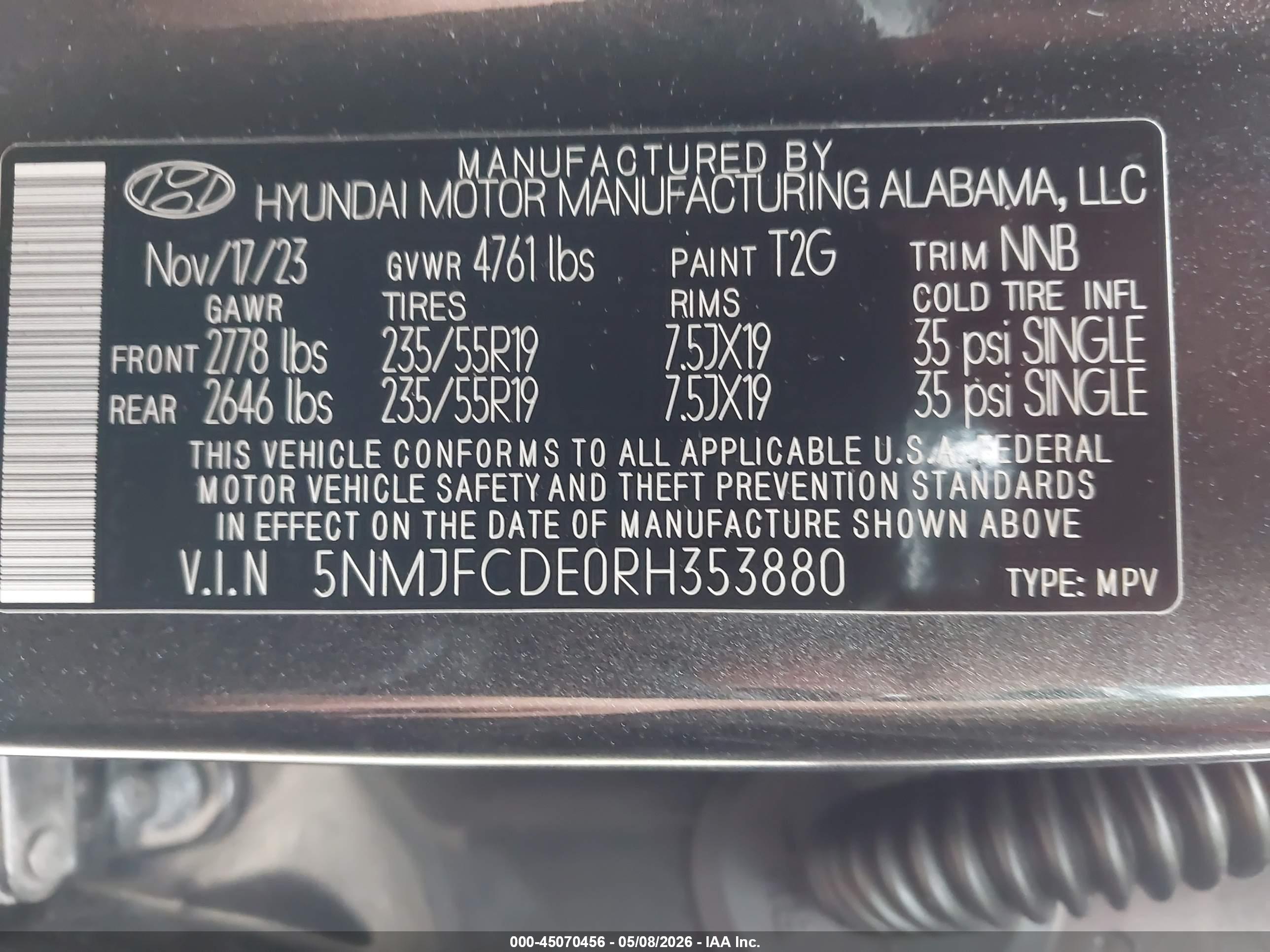 HYUNDAI TUCSON image 9