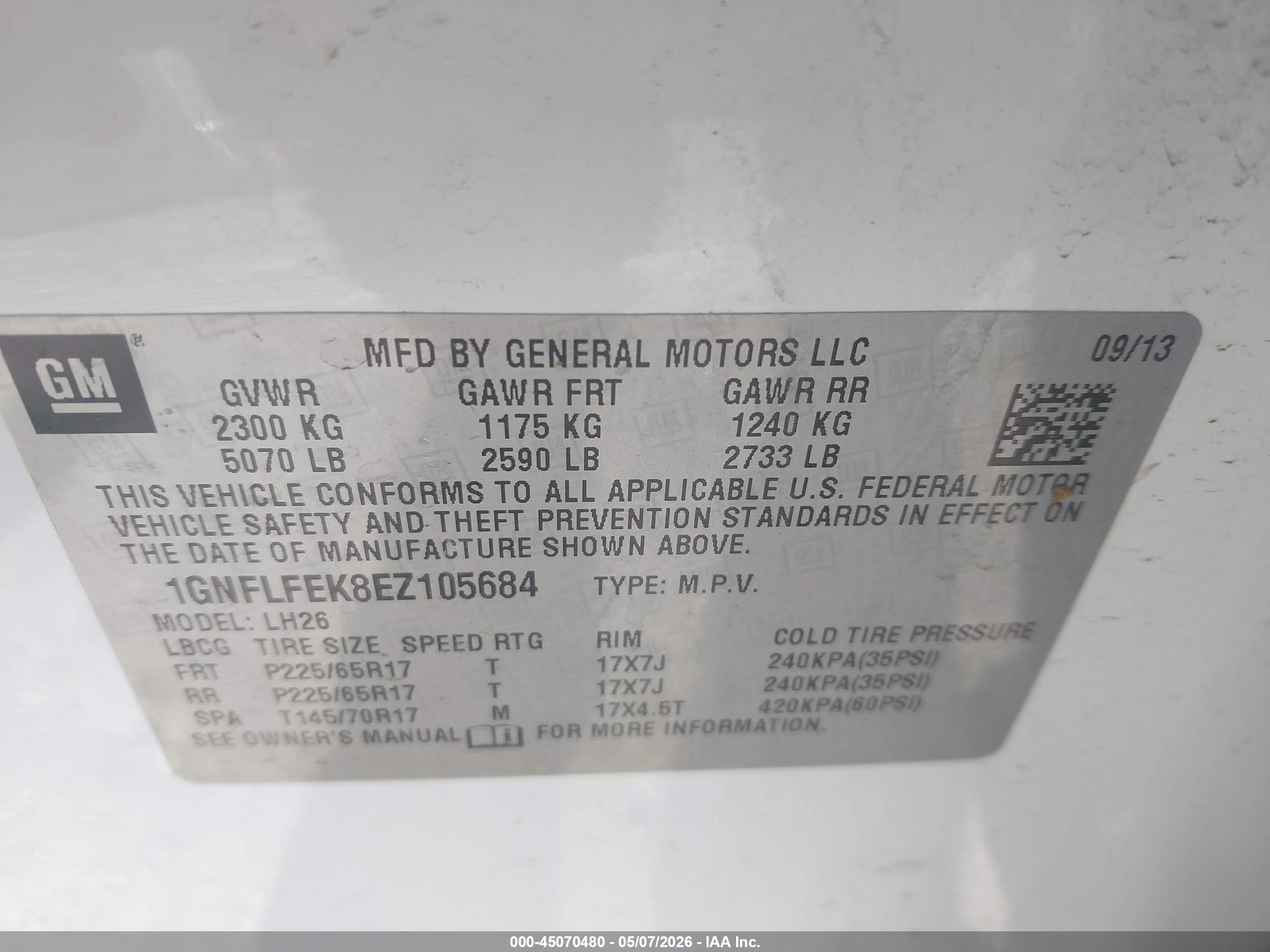 CHEVROLET EQUINOX image 9