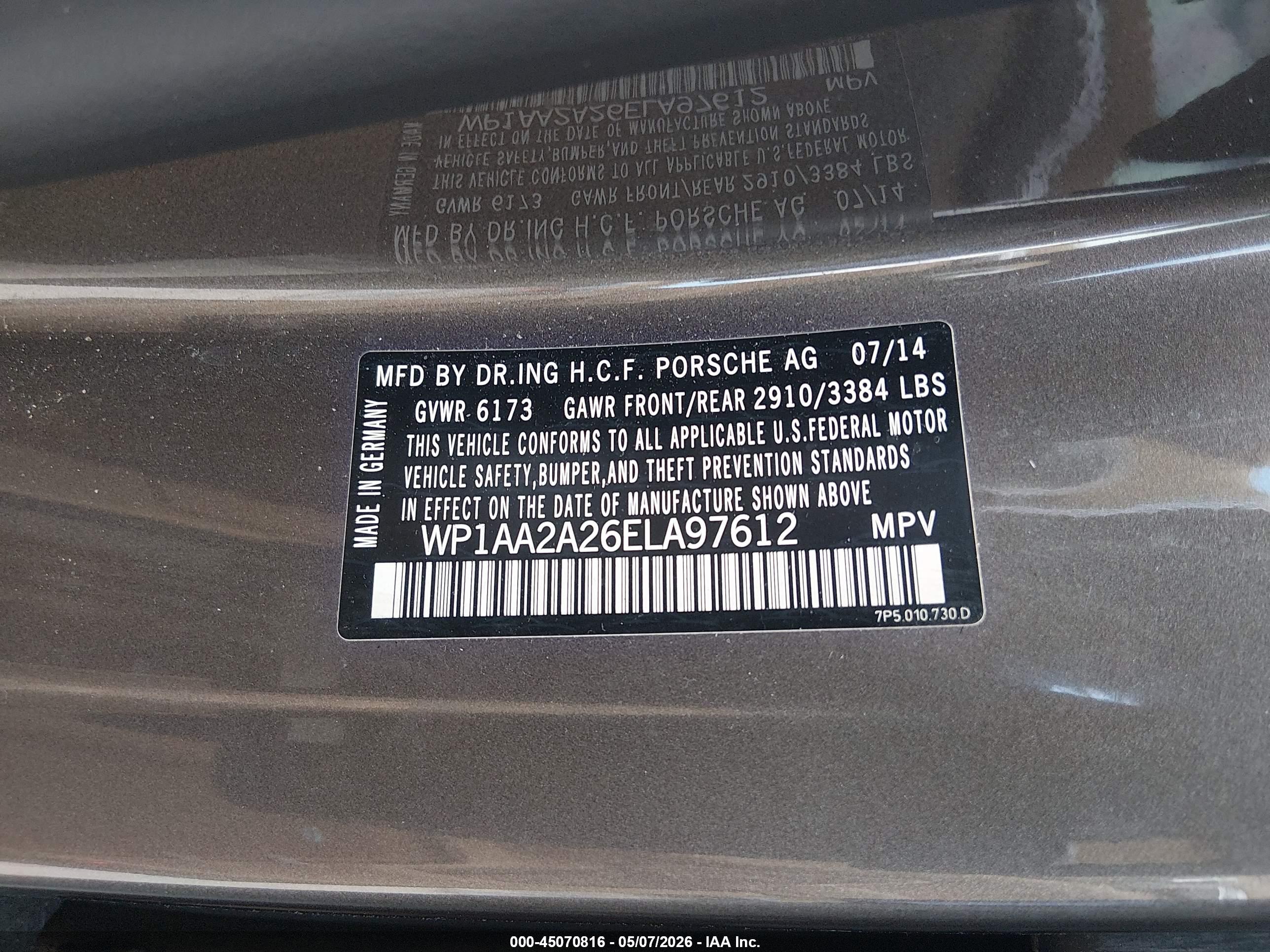 PORSCHE CAYENNE image 9