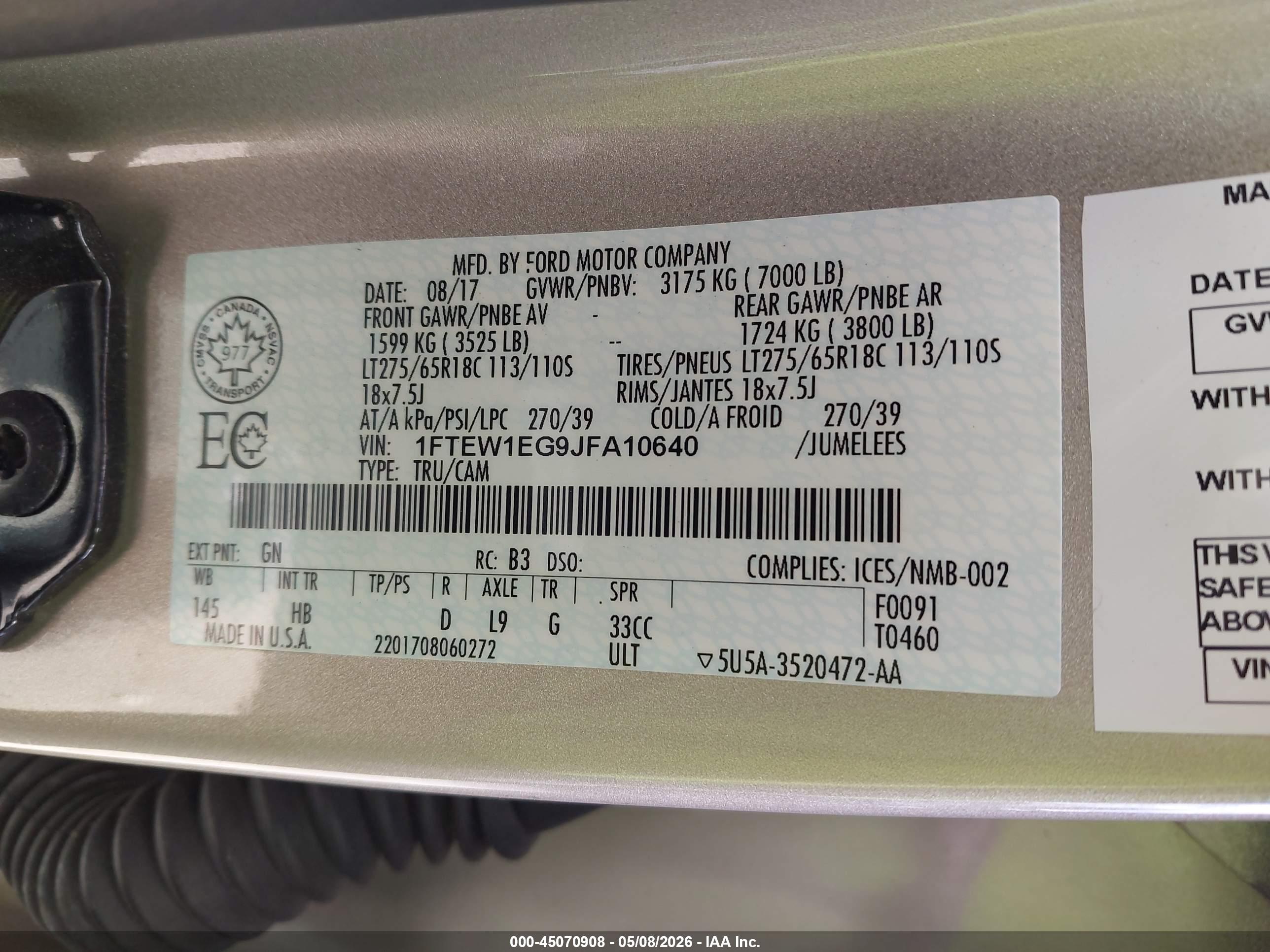 FORD F-150 image 9