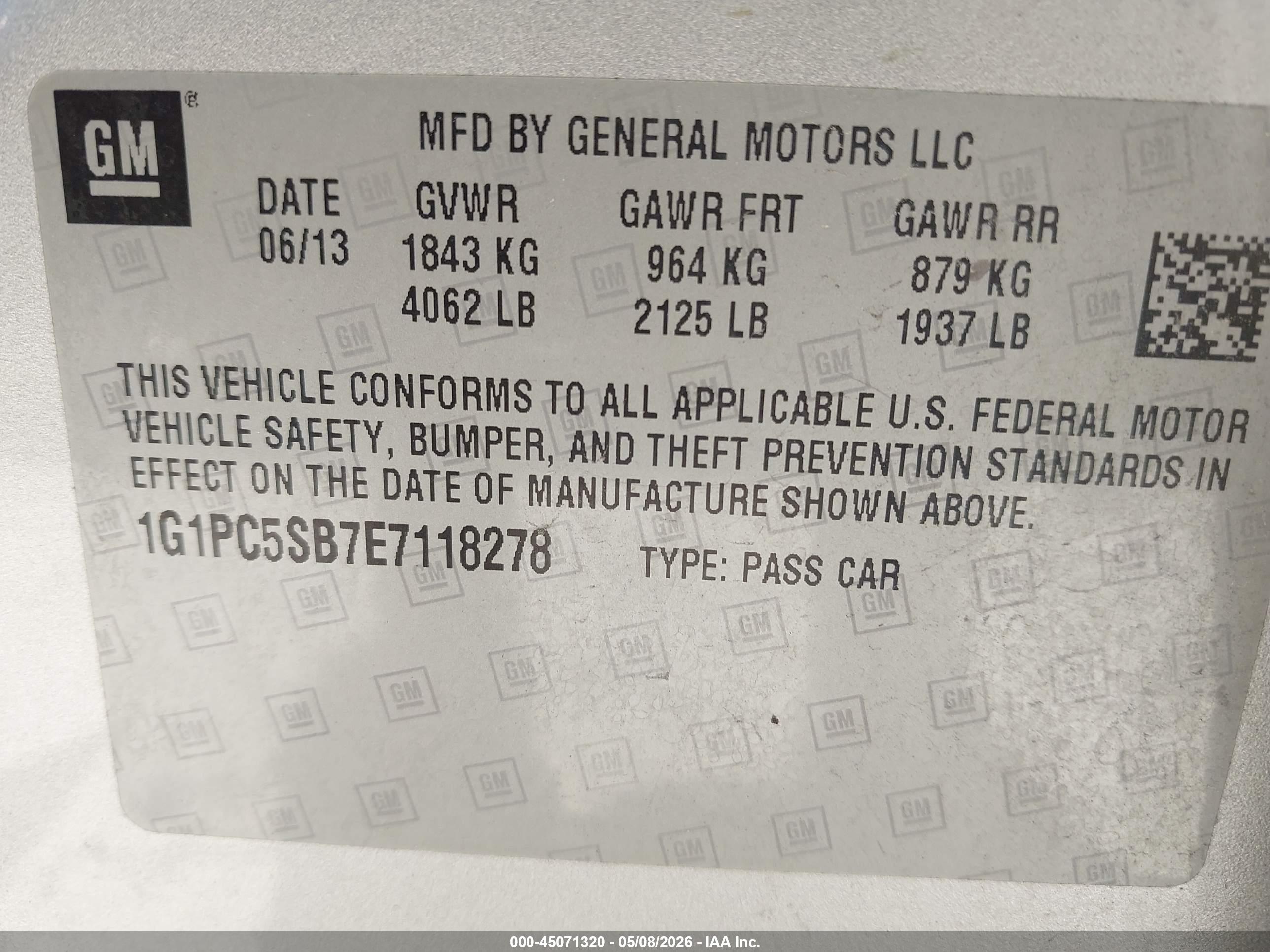 CHEVROLET CRUZE image 9