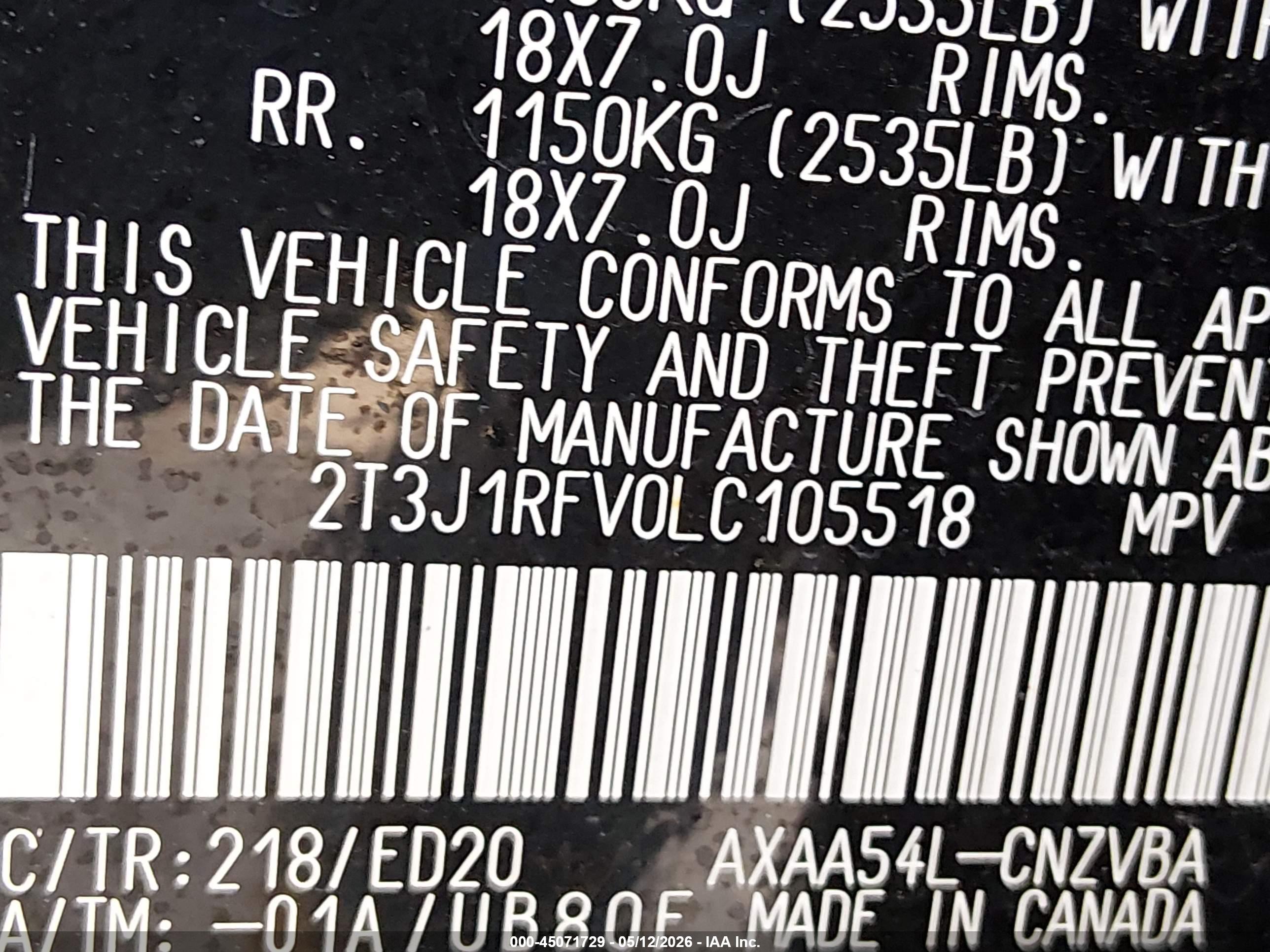 TOYOTA RAV4 image 9