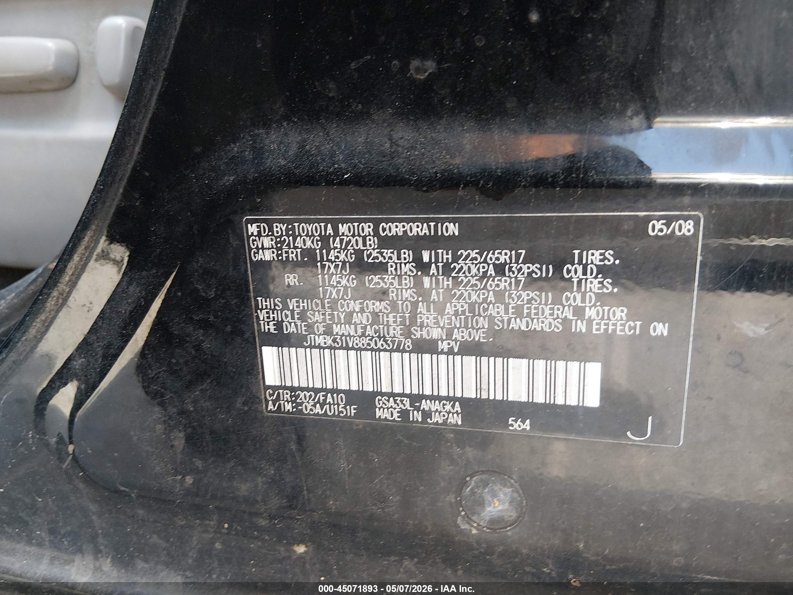 TOYOTA RAV4 image 9