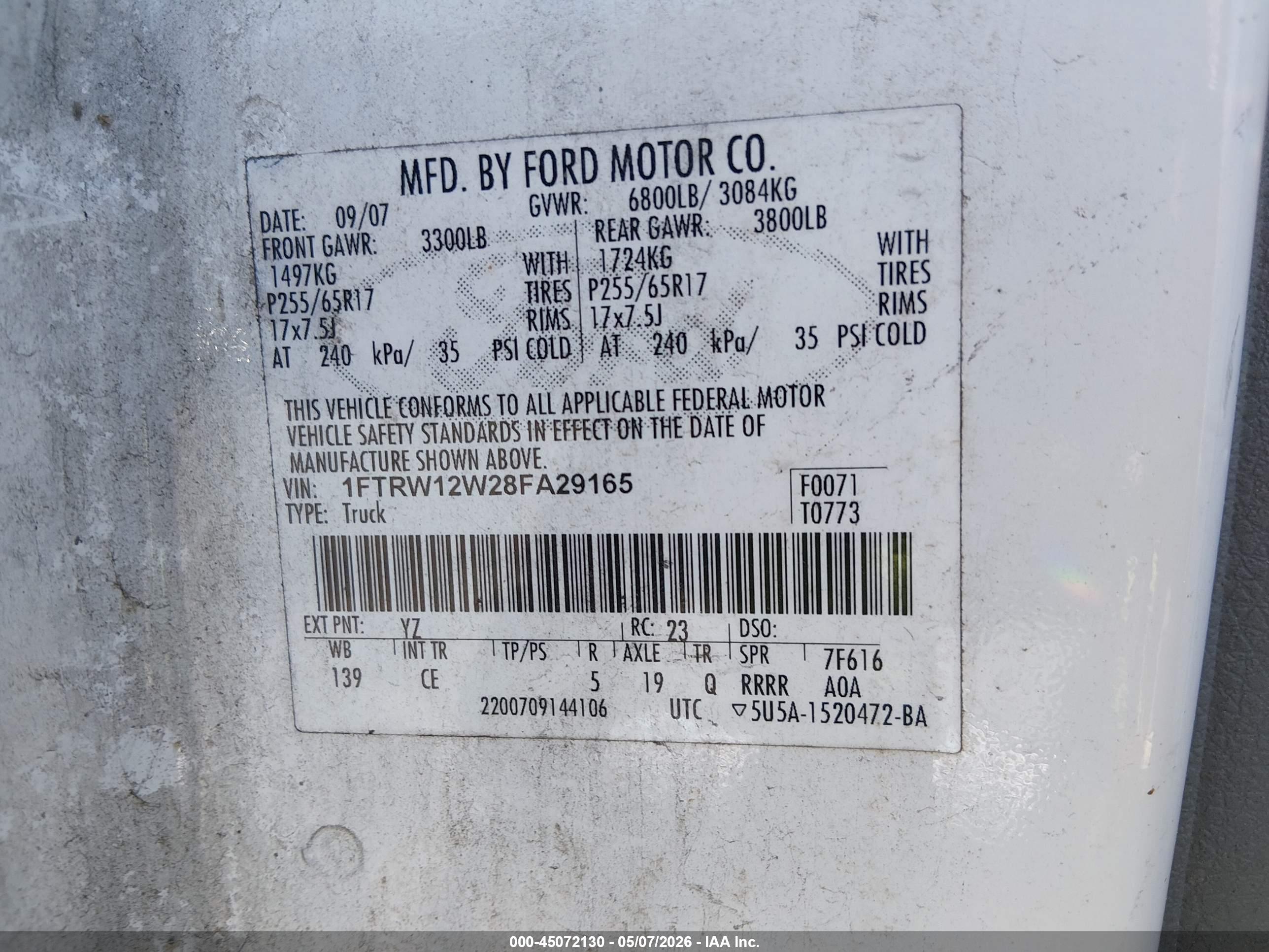 FORD F-150 image 9
