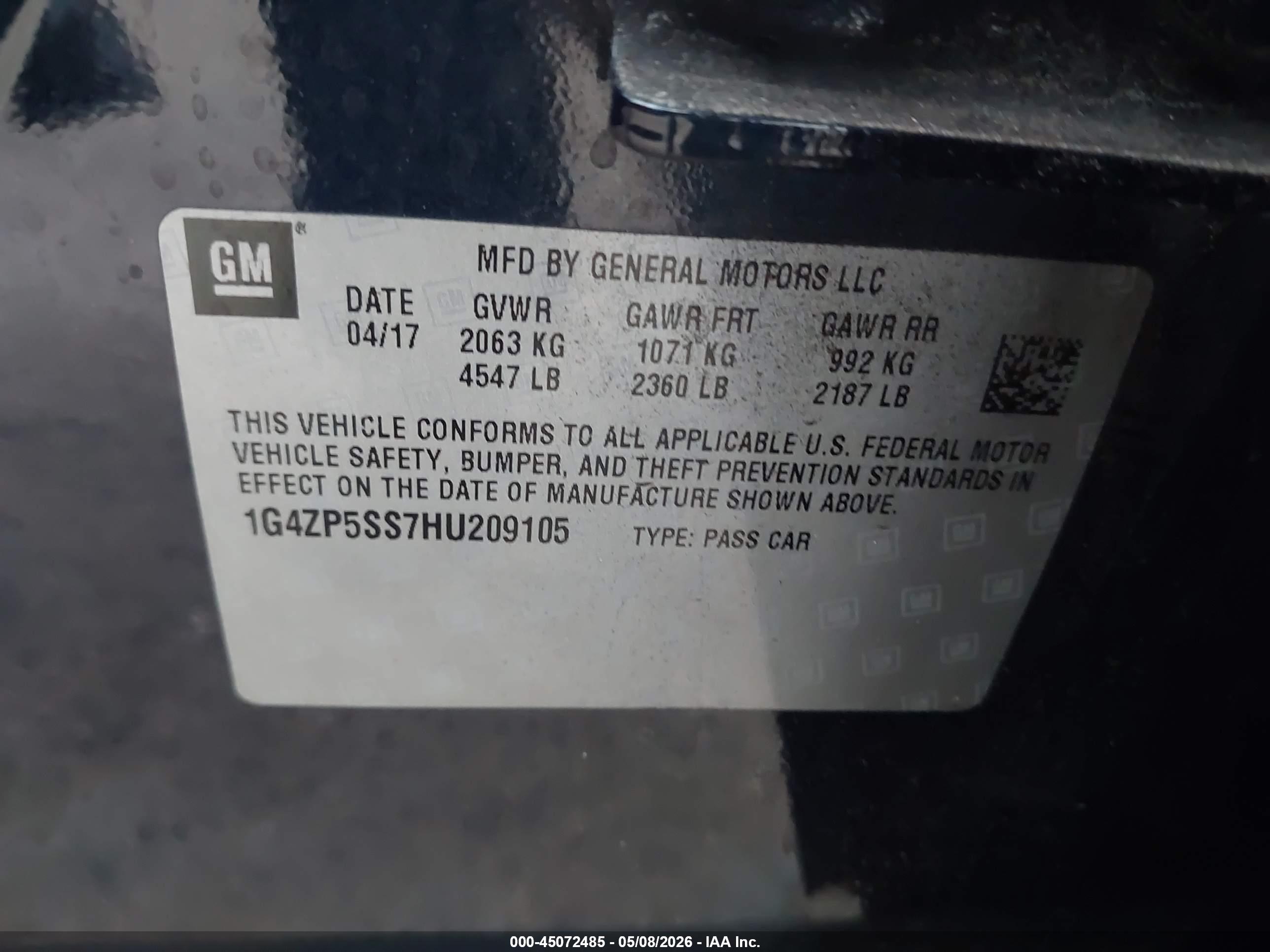 BUICK LACROSSE image 9