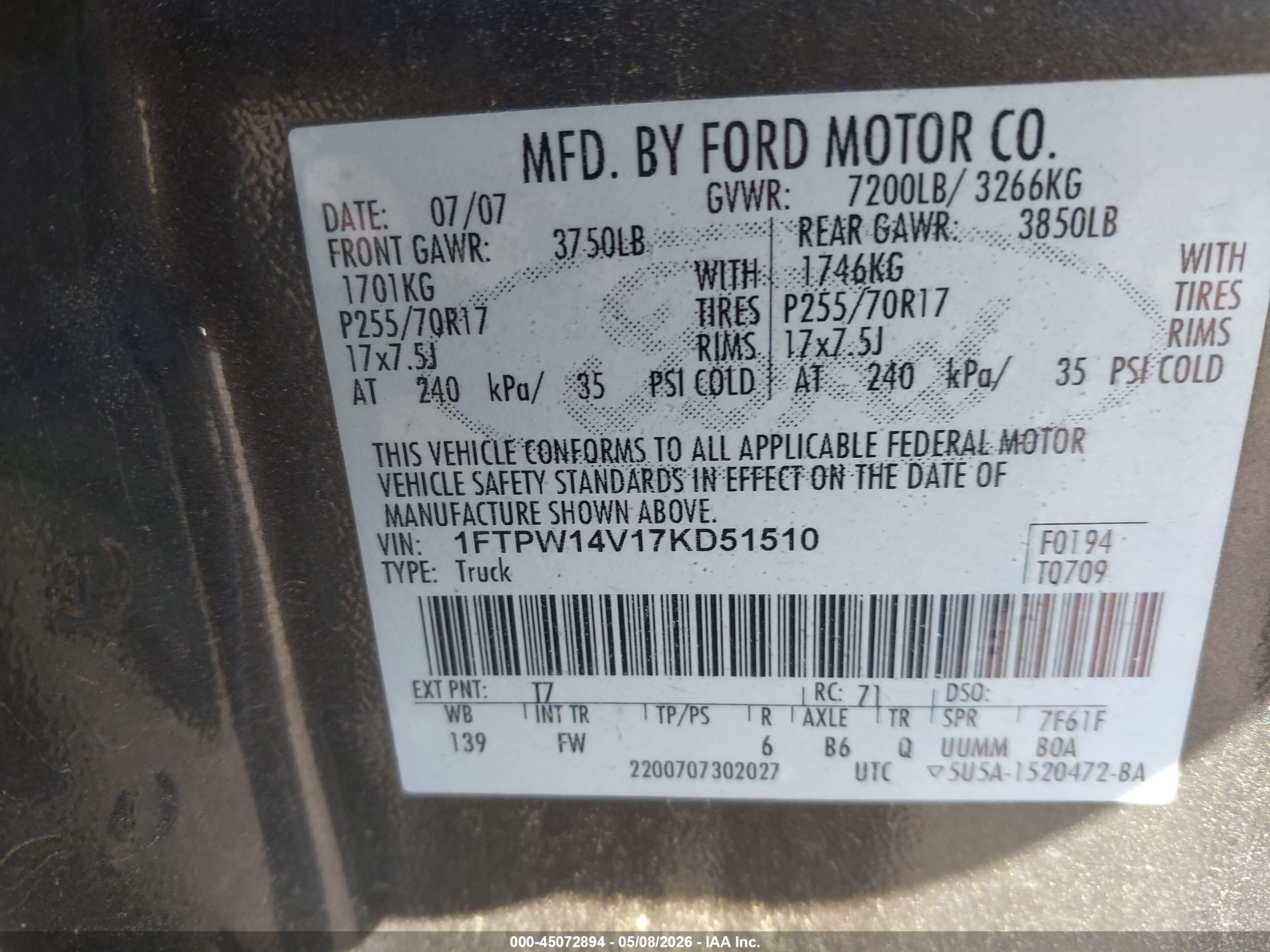 FORD F-150 image 9