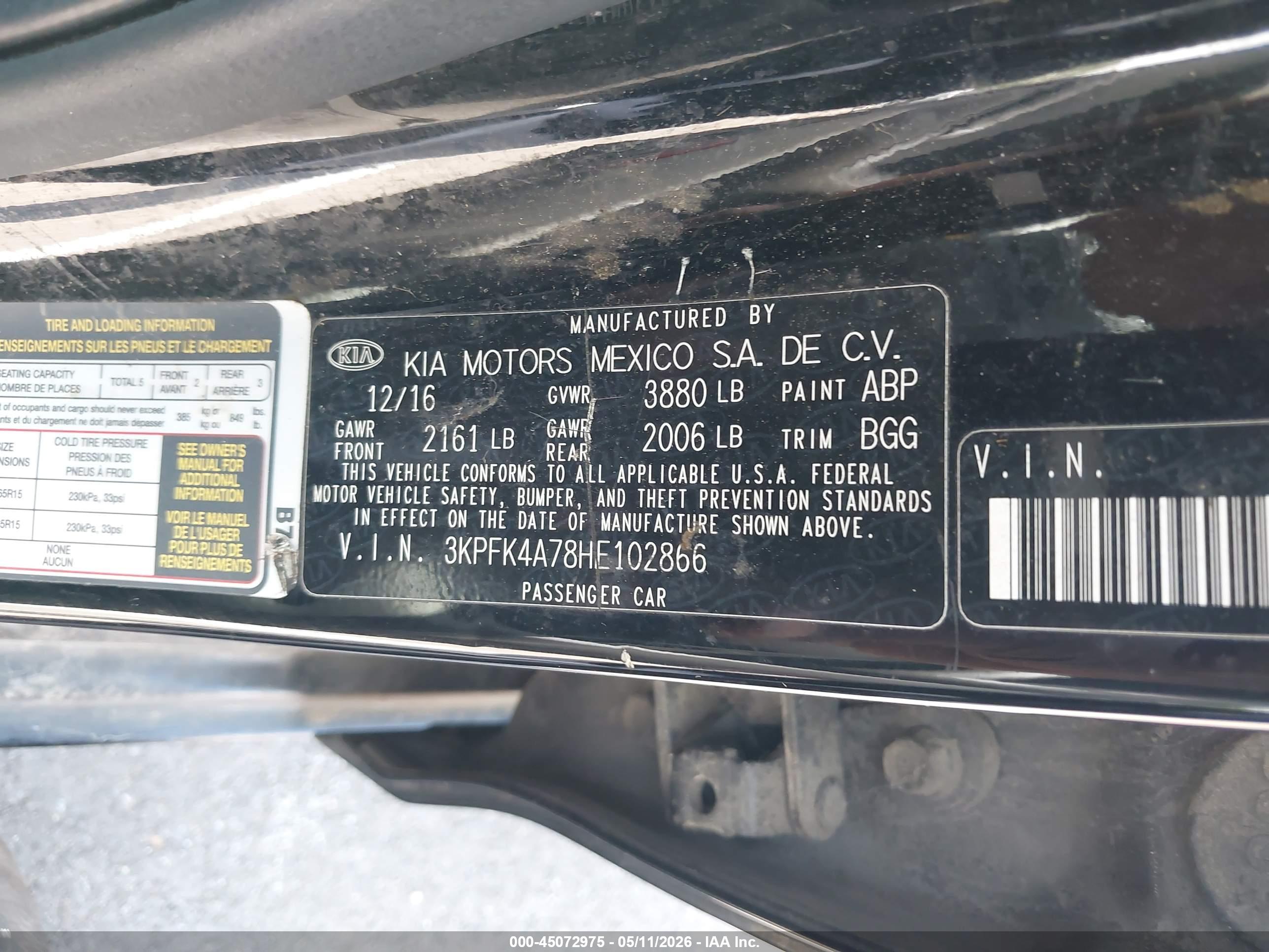 KIA FORTE image 9